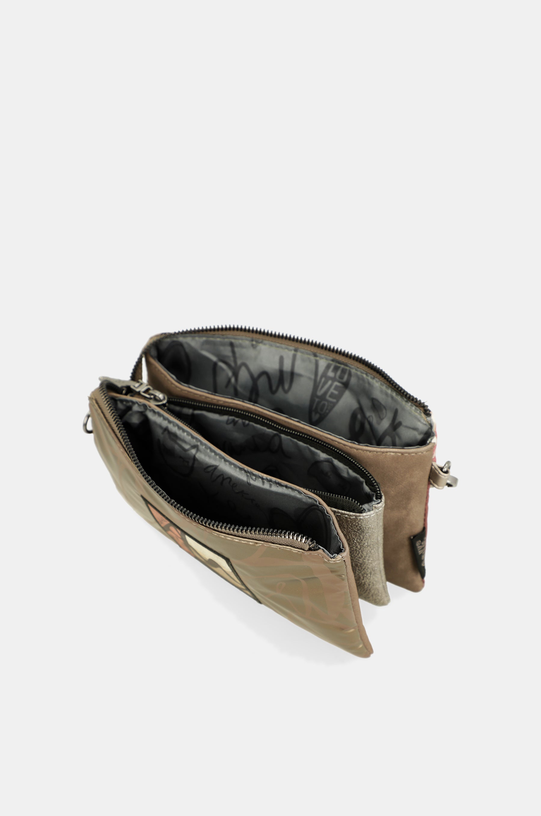 Borsa a tracolla a 3 scomparti Imaginary