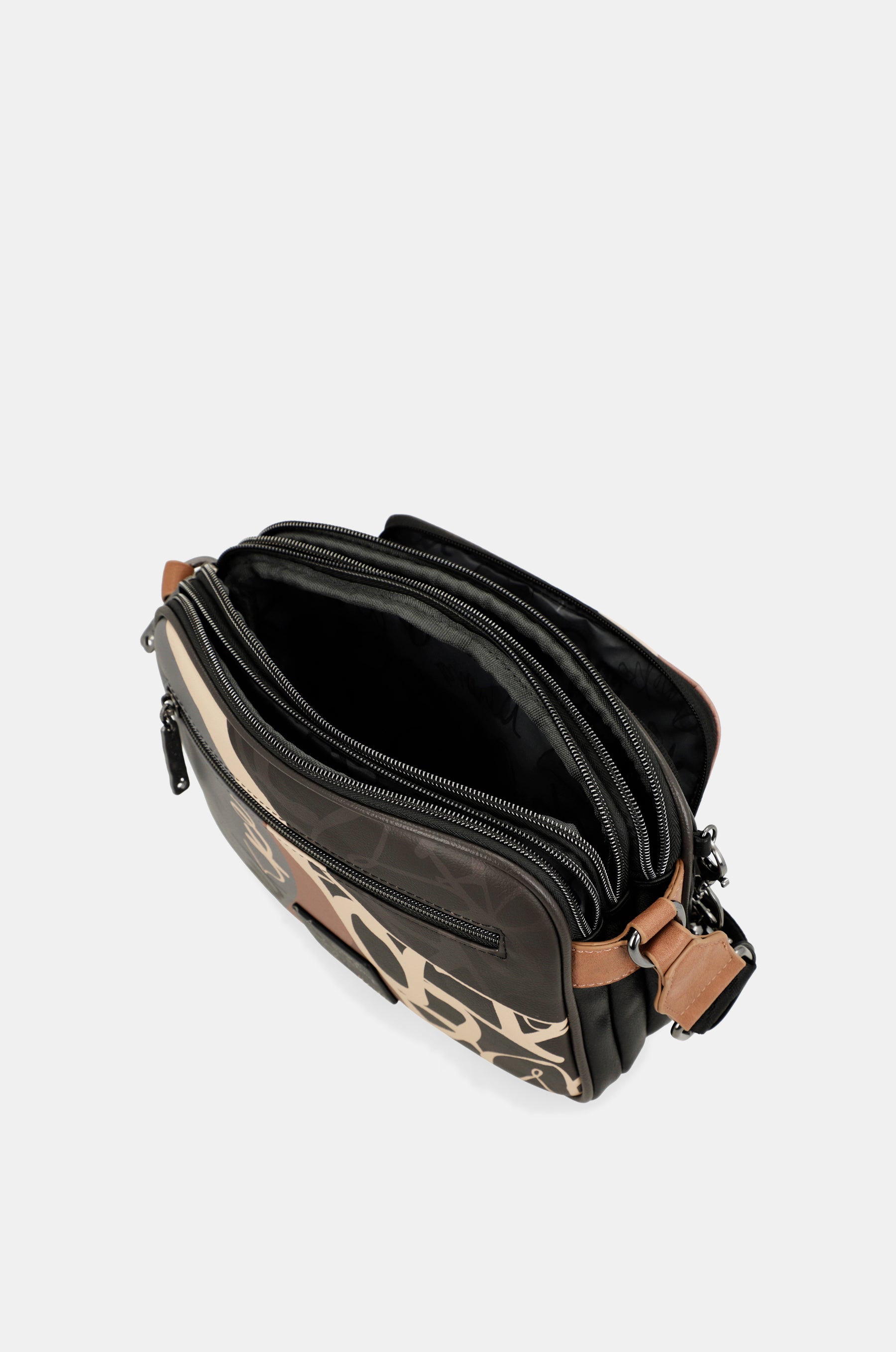 Borsa a tracolla Heartbeat a 3 scomparti