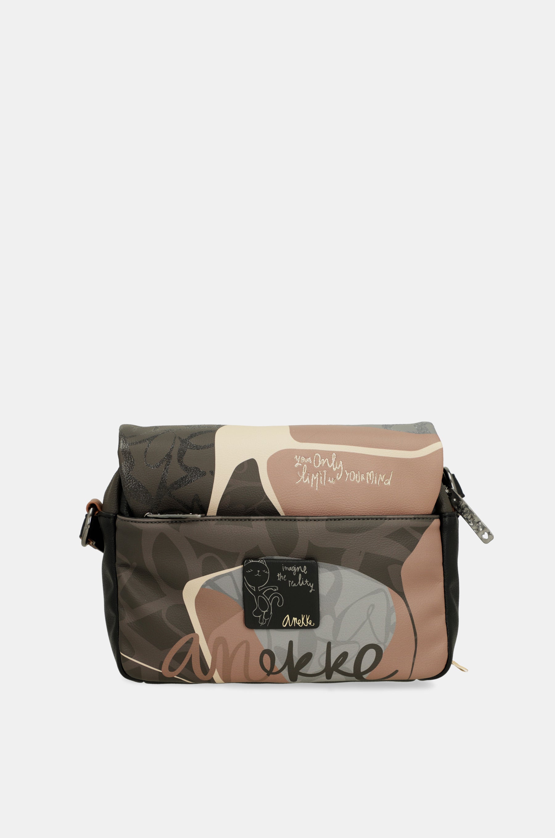 Borsa a tracolla Heartbeat con patta