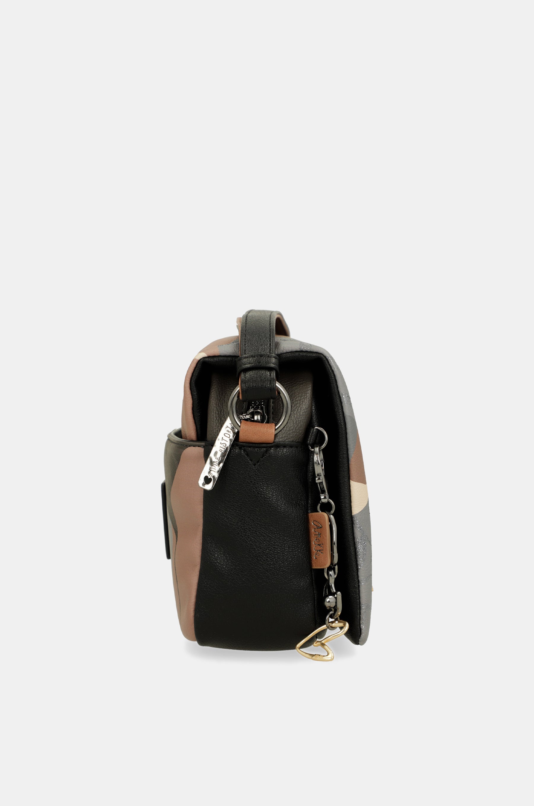 Borsa a tracolla Heartbeat con patta
