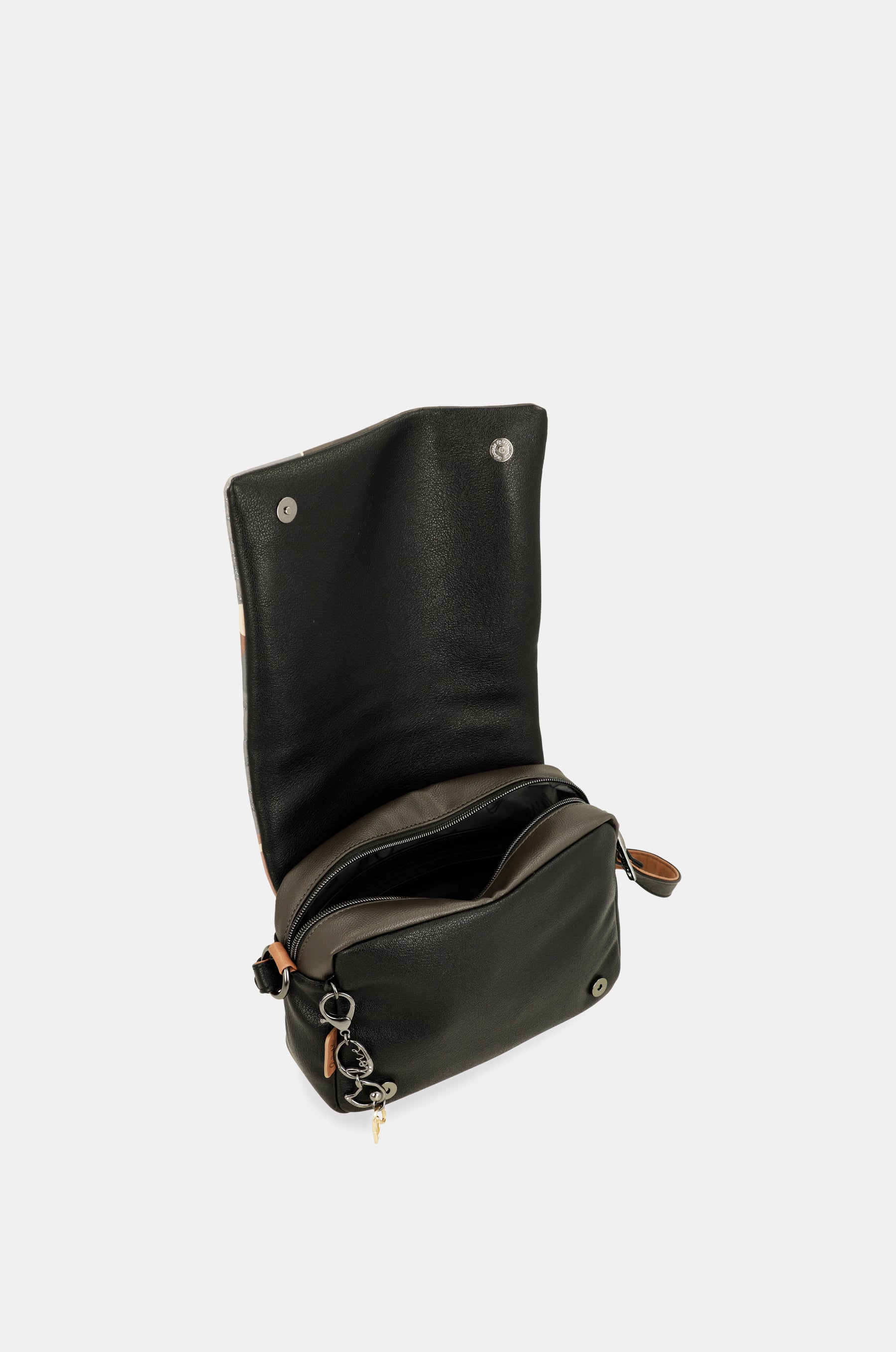 Borsa a tracolla Heartbeat con patta