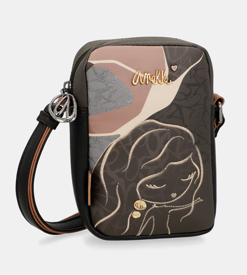 Mini borsa a tracolla Heartbeat