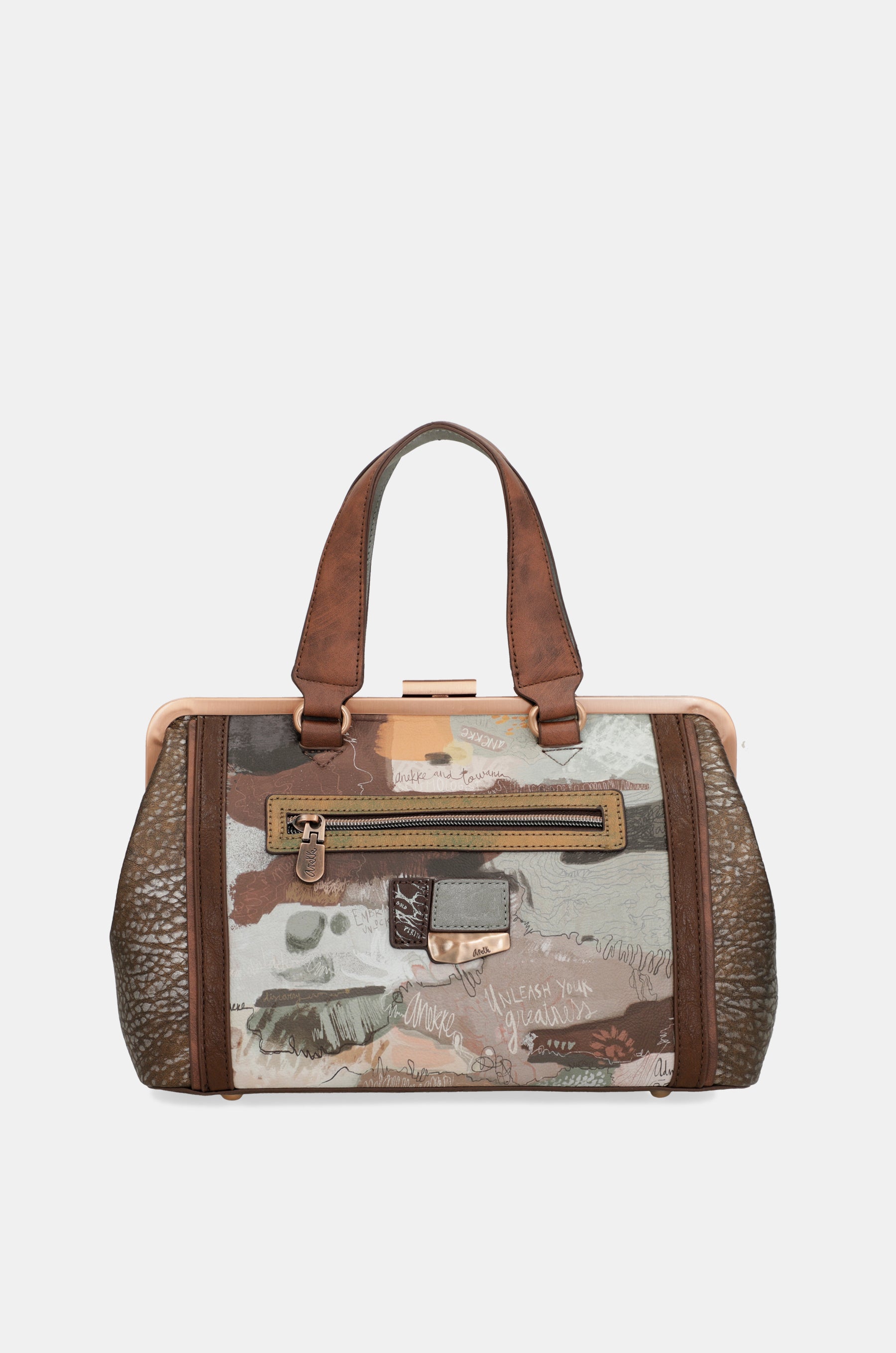 Borsa con chiusura a bacio Core