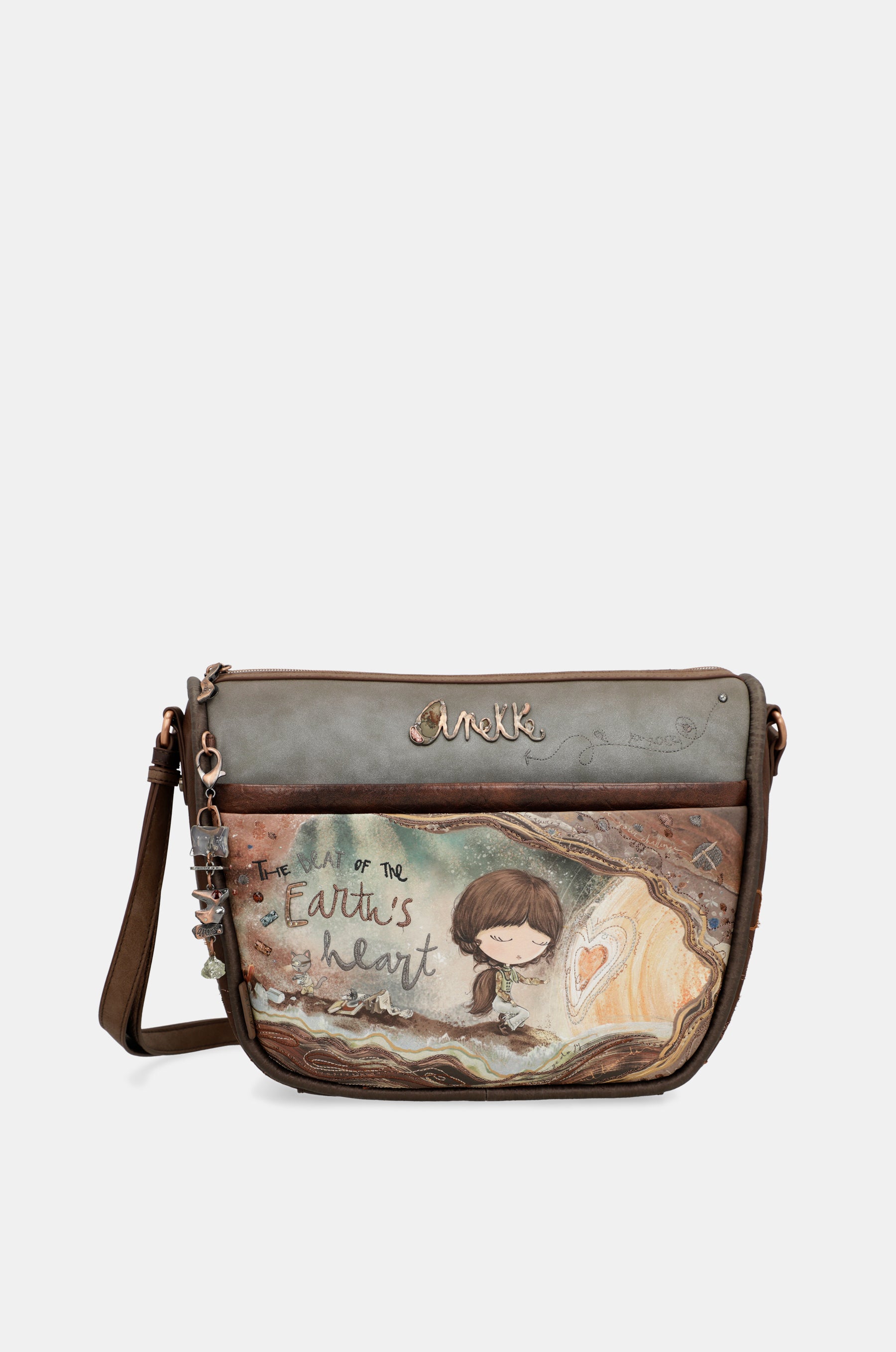 Borsa a tracolla Core a 3 scomparti