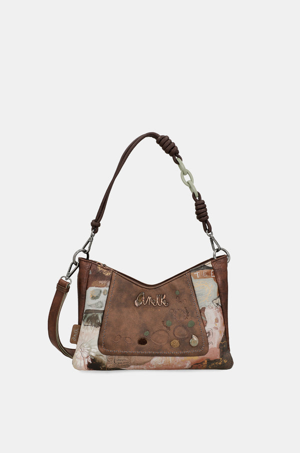 Borsa a tracolla Outer con 2 manici