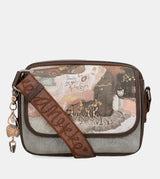 Borsa a tracolla Outer con patta