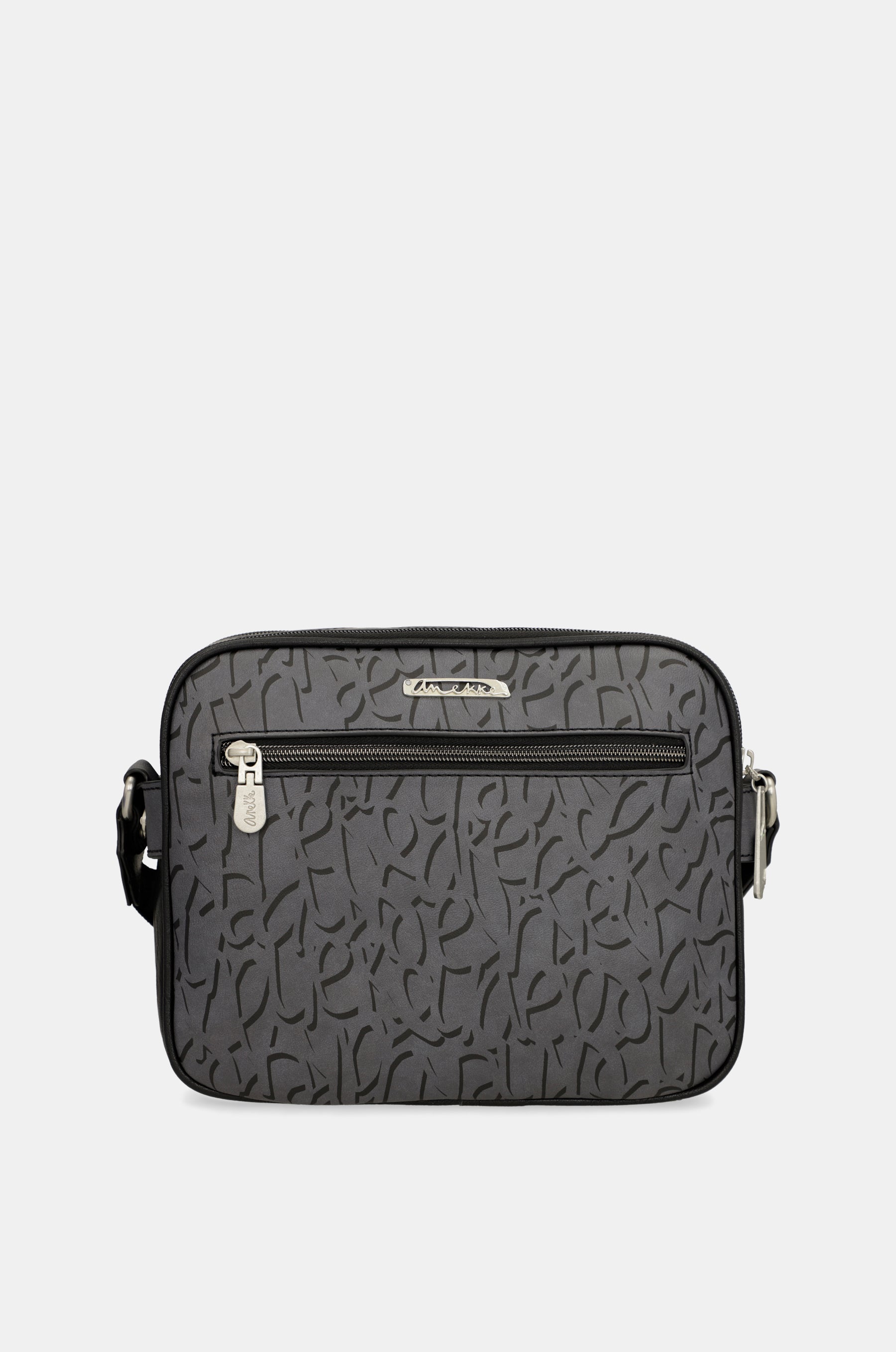 Borsa a tracolla media Crust con tasche