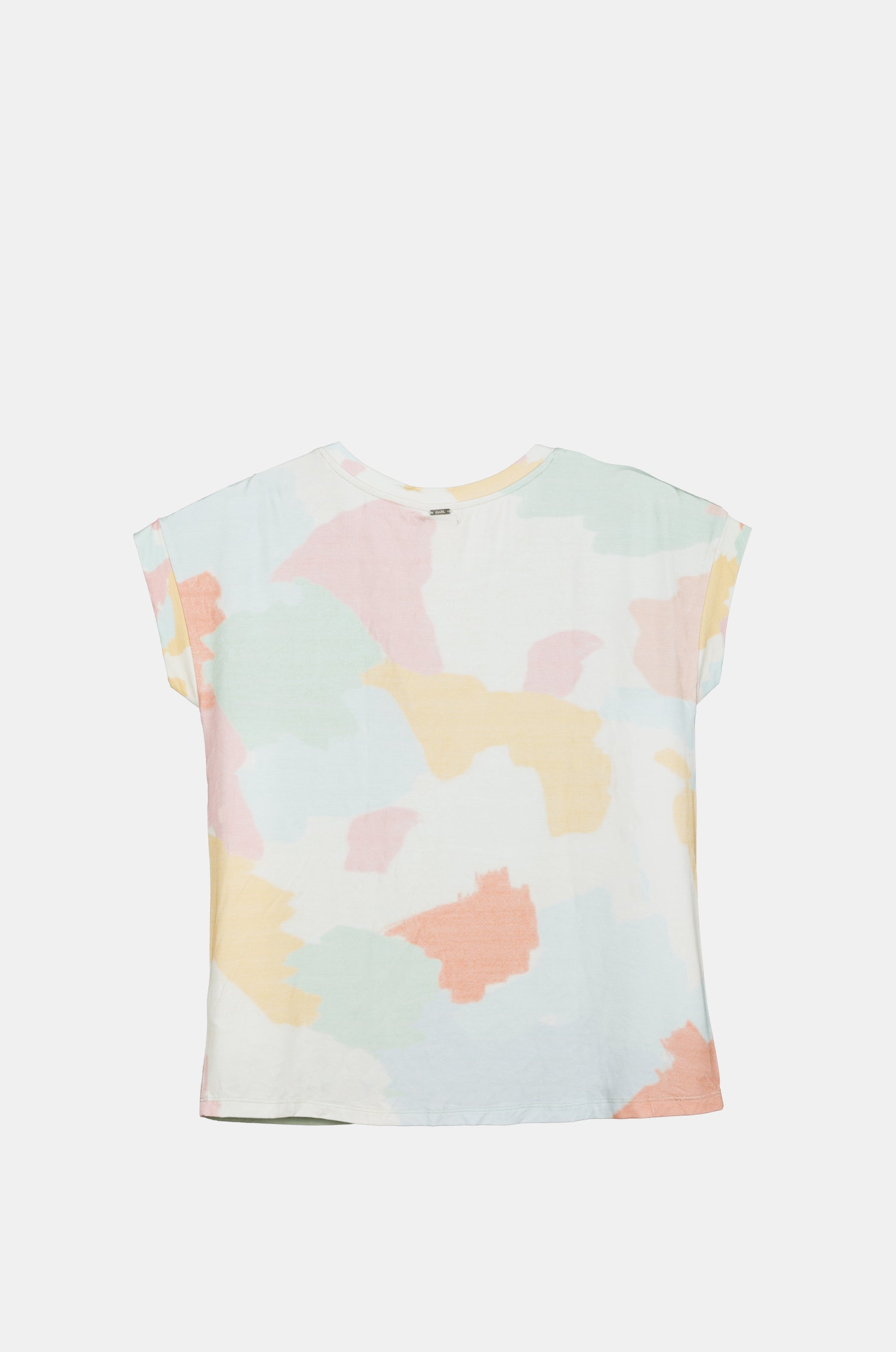 T-shirt verde a maniche corte Memories