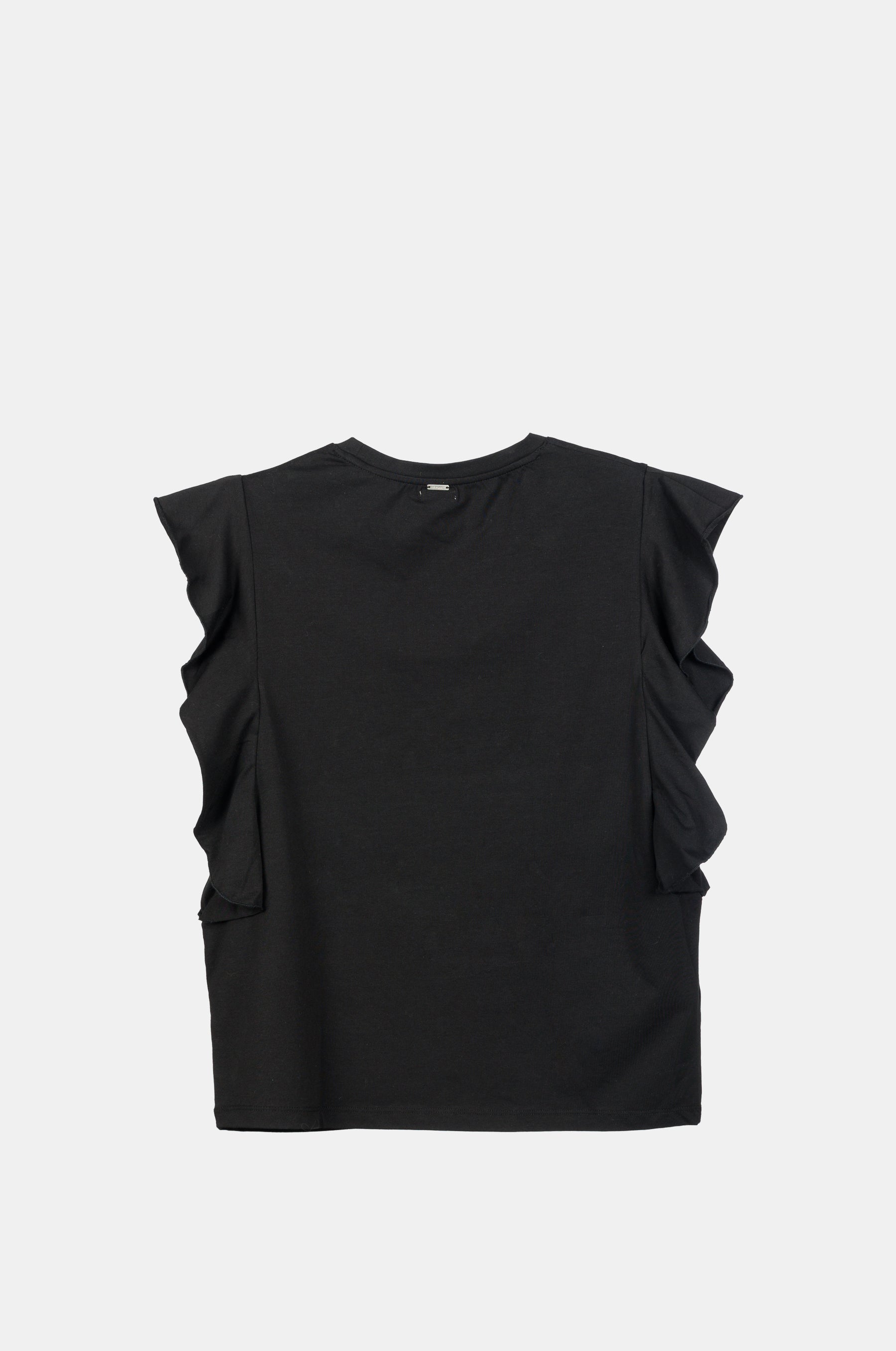 T-shirt brillante a maniche corte Anekke