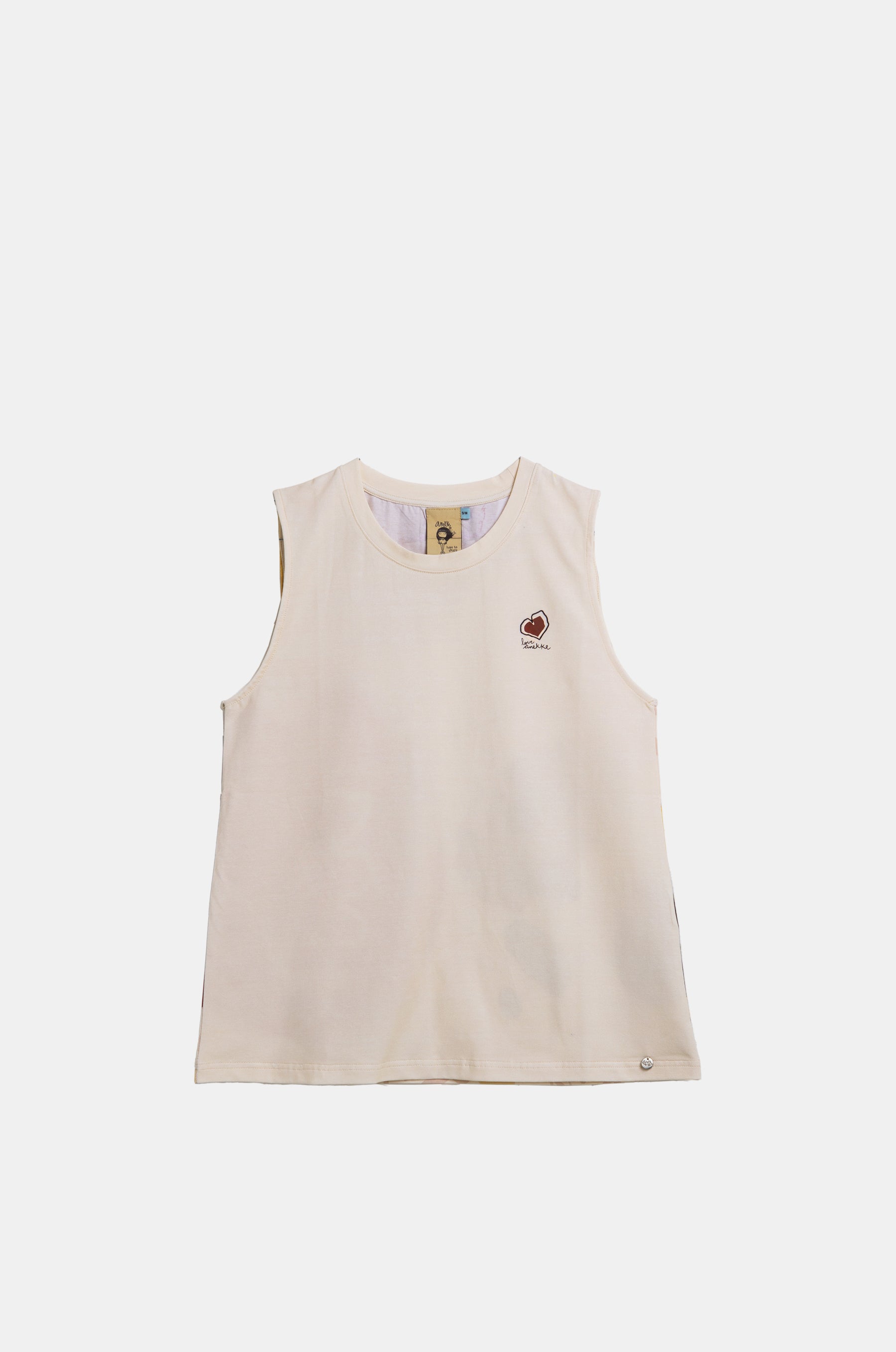 T-shirt senza maniche Alma
