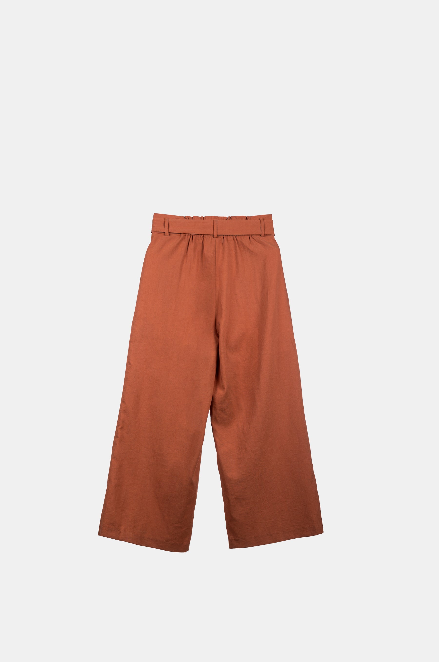 Pantaloni color terracotta