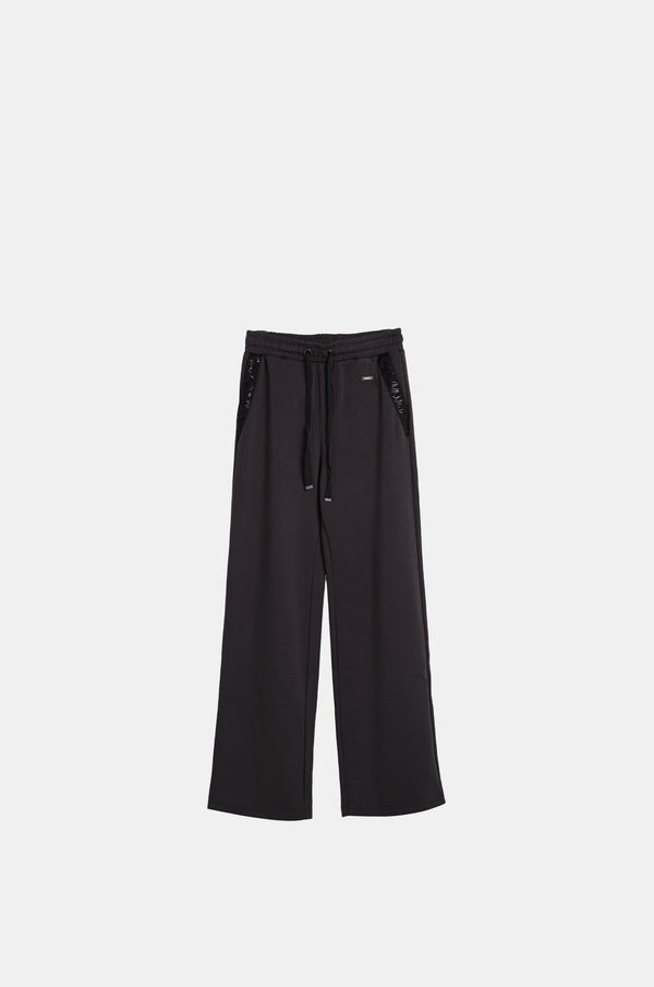Pantaloni fluidi grigi