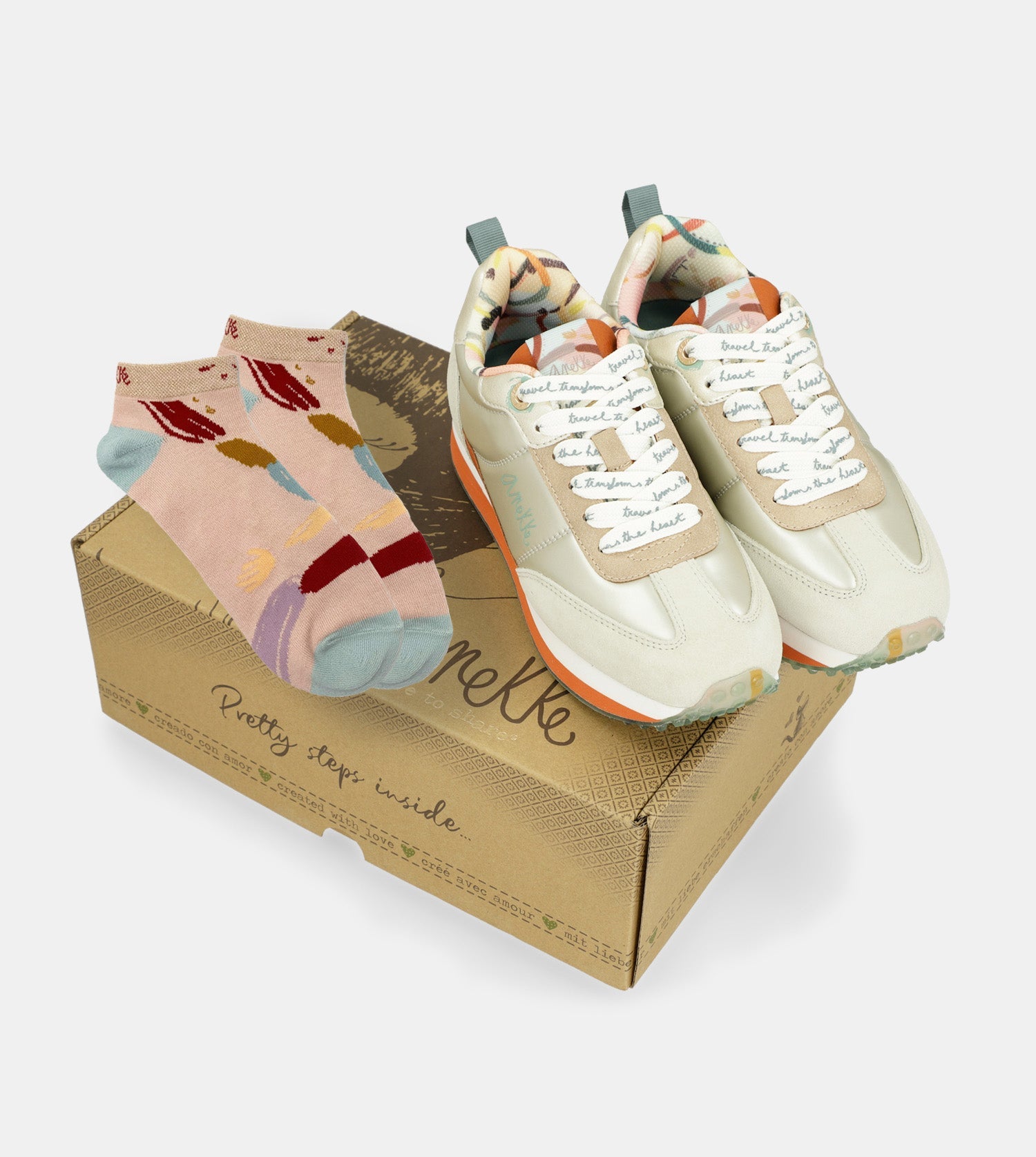 Sneakers Smart Beige