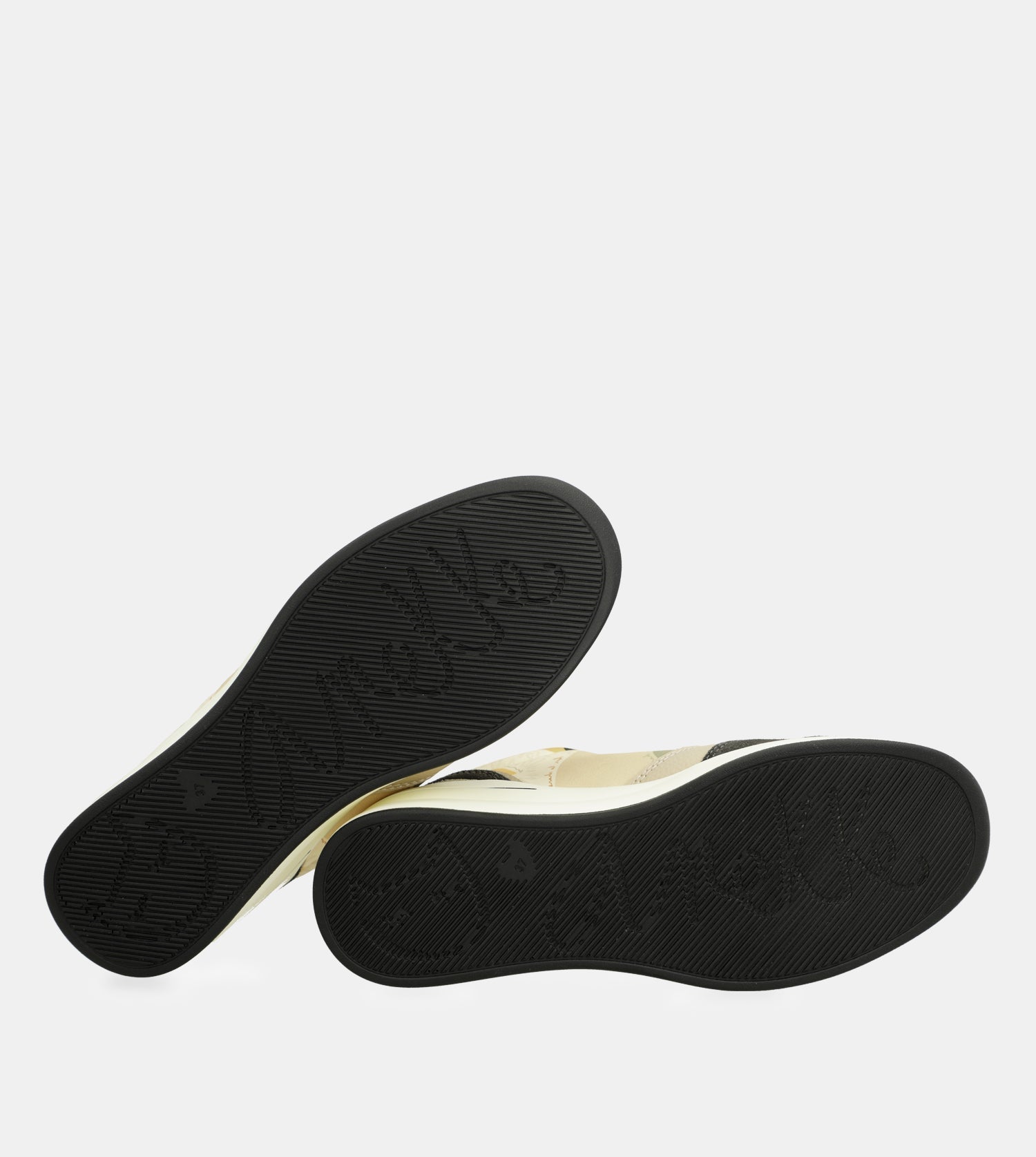 Sneakers a cuneo multicolore