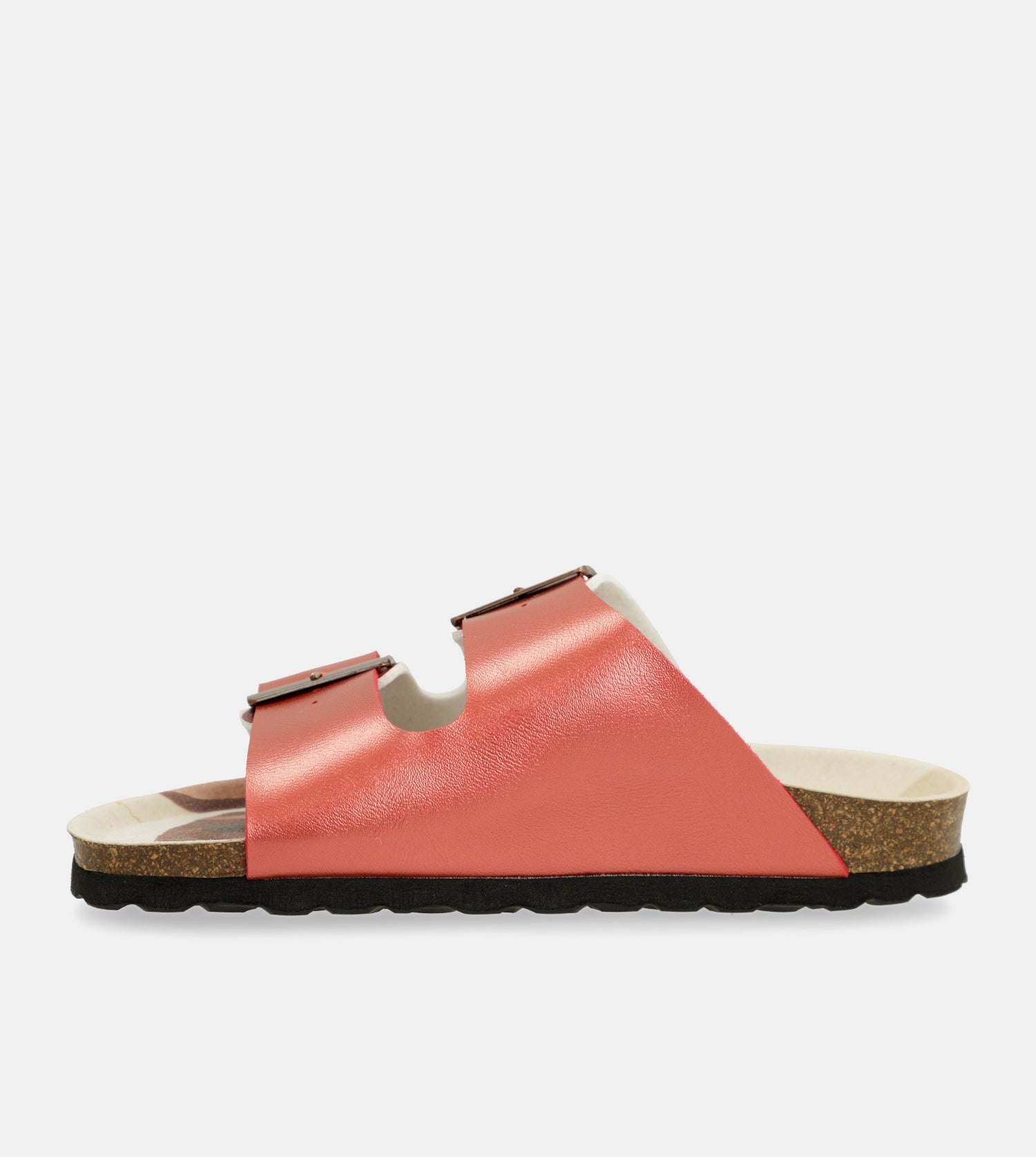 Sandali bio multicolore rossi