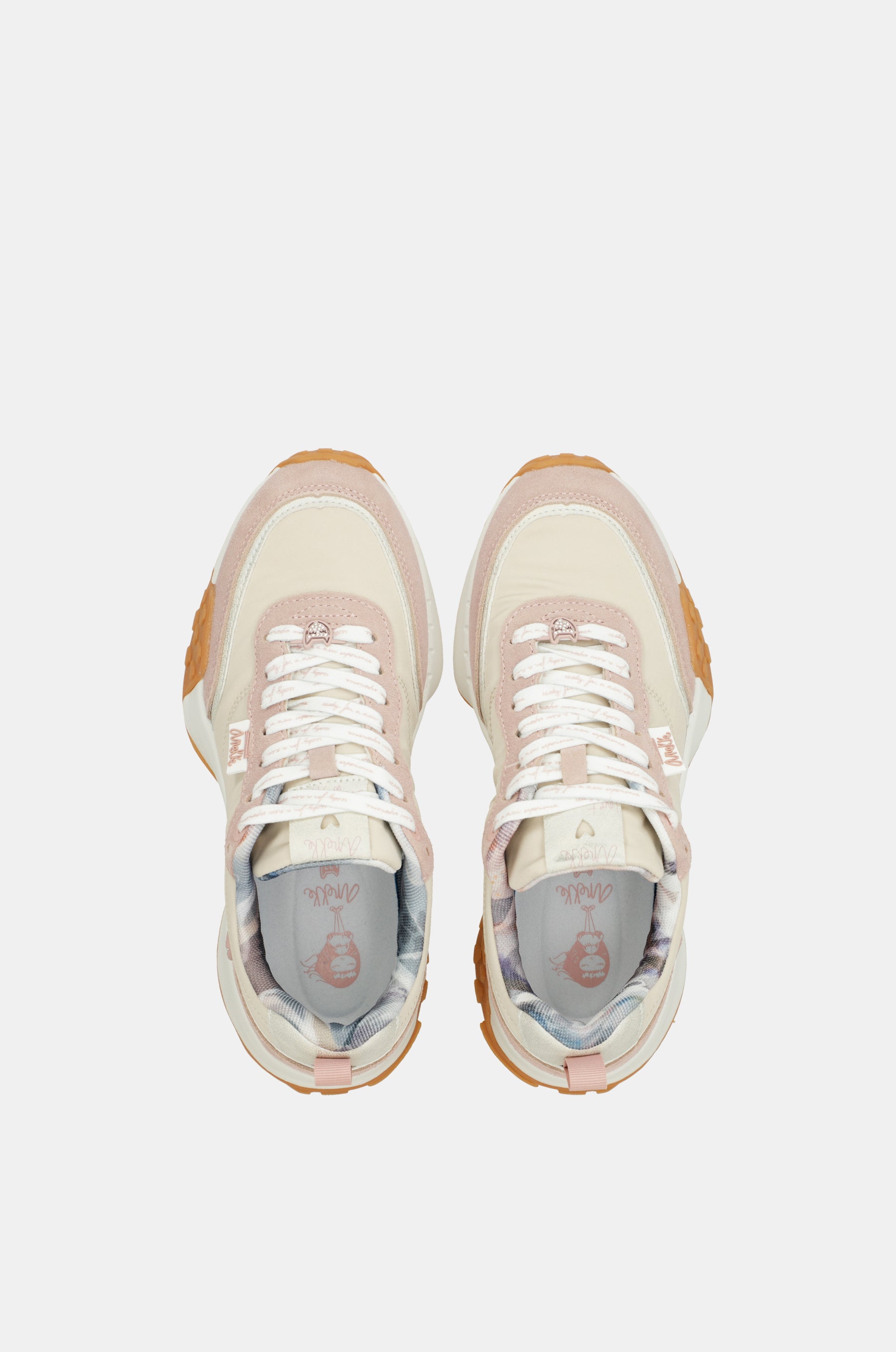 Sneakers rosa retro