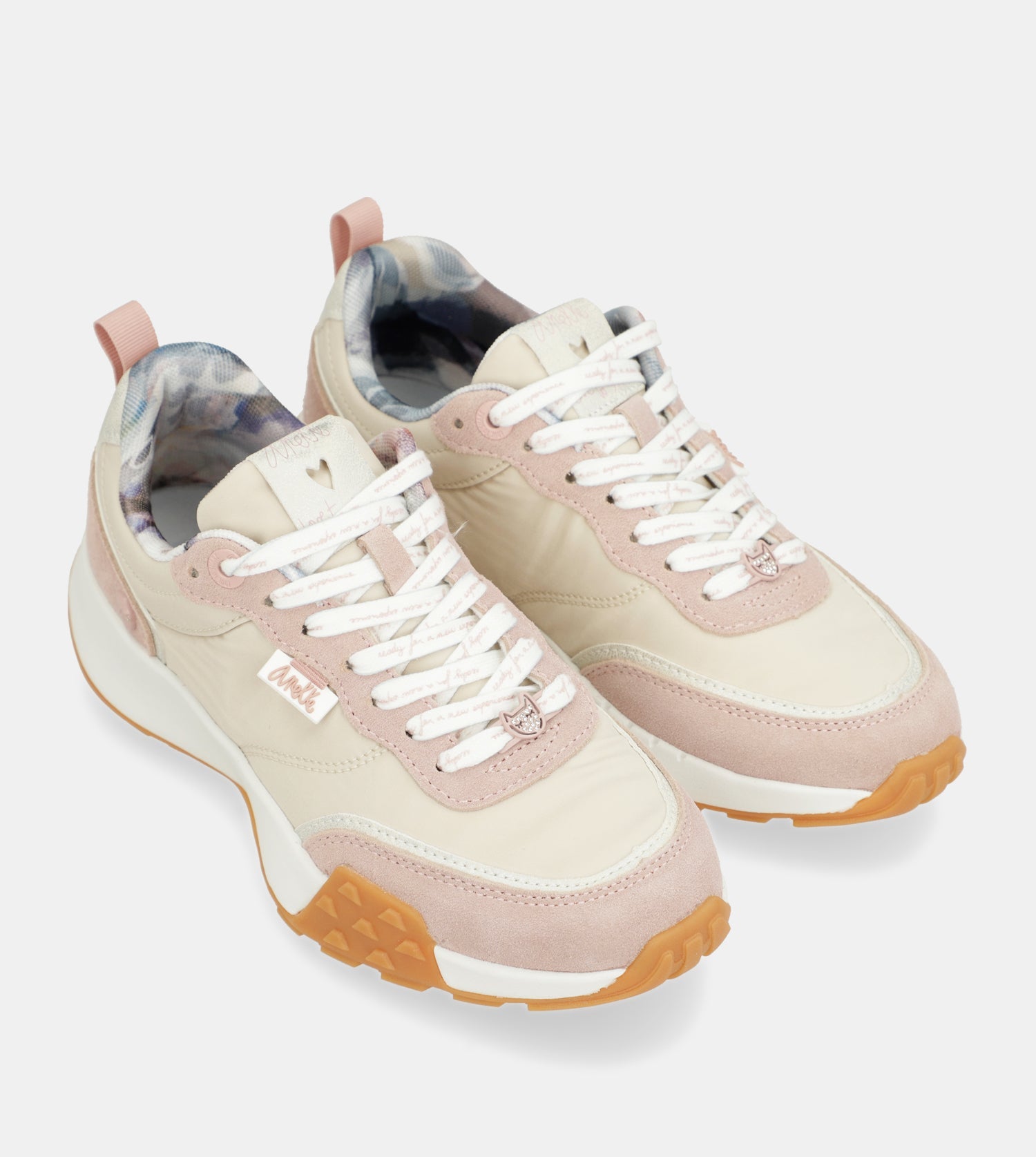 Sneakers rosa retro