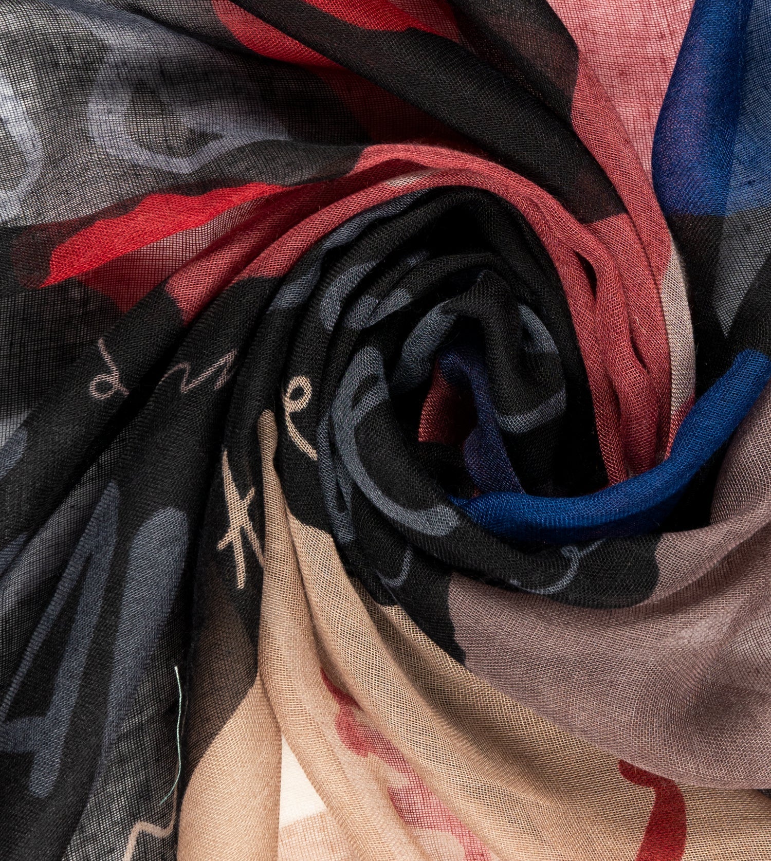 Sciarpa multicolore Alma