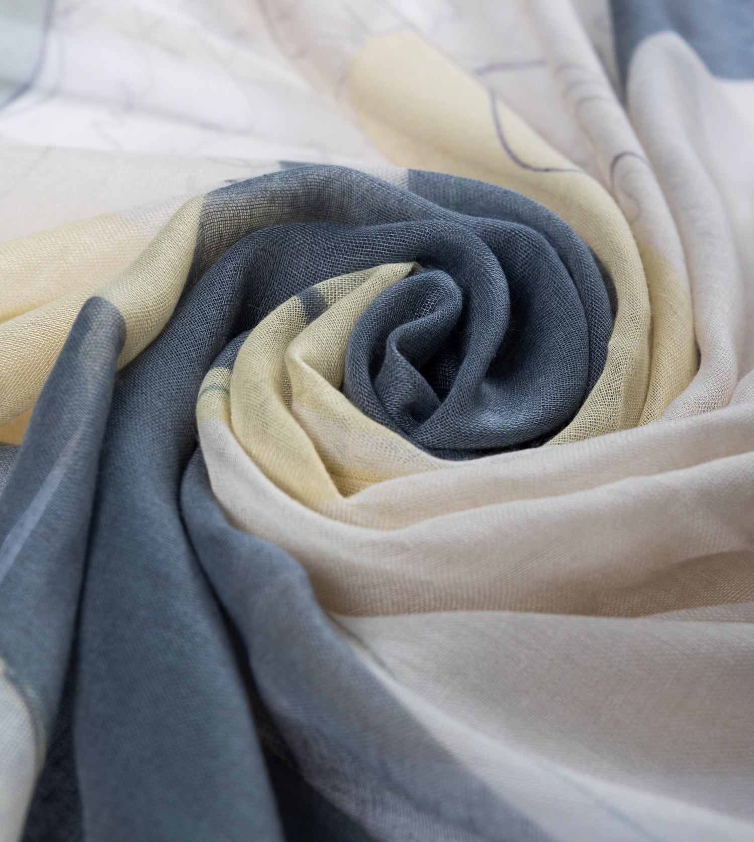 Sciarpa stampata Ole