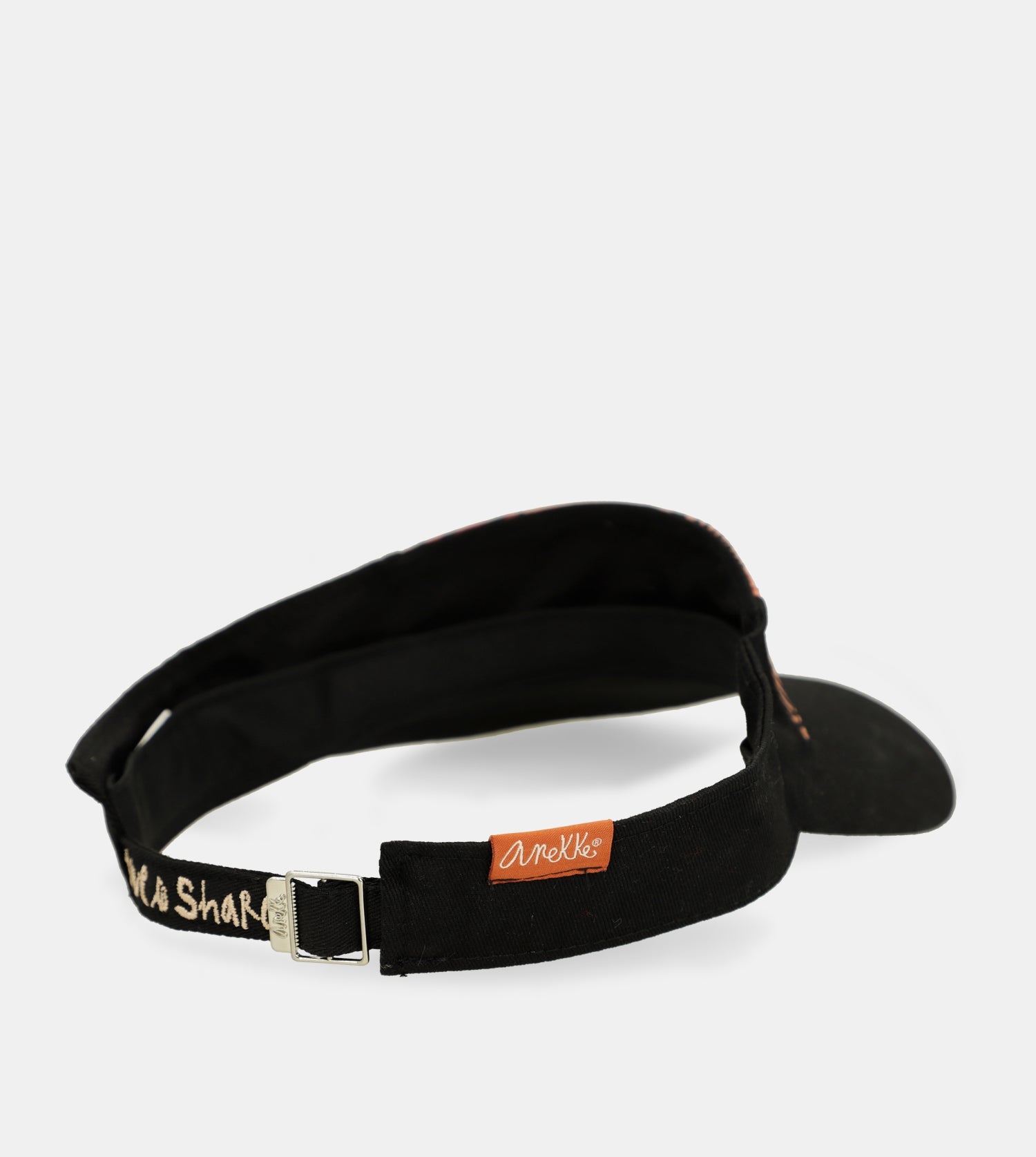 Visiera stampata nera