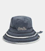 Cappello a secchiello blu