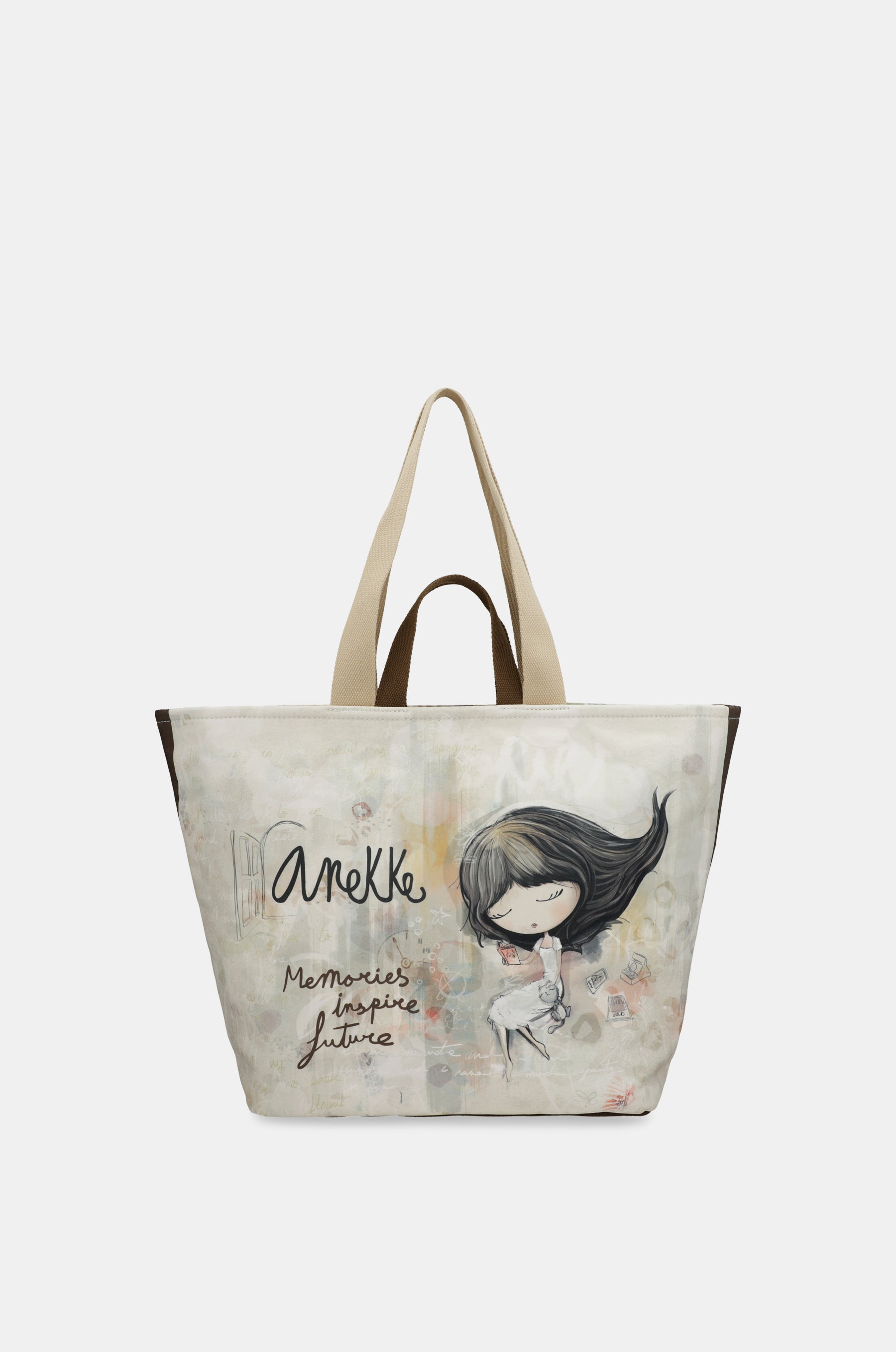 Borsa da spiaggia di medie dimensioni Memories