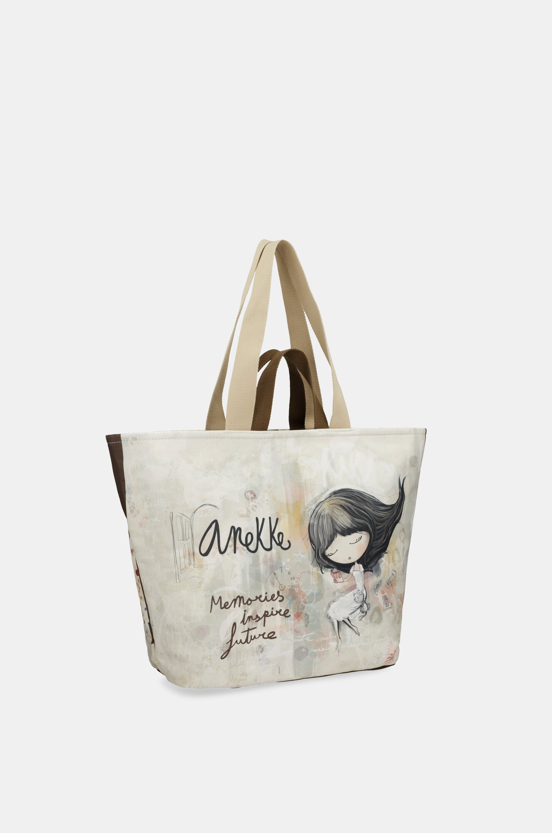 Borsa da spiaggia di medie dimensioni Memories