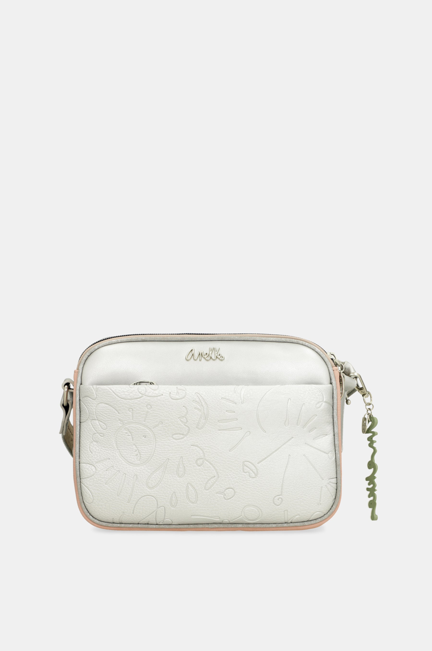 Borsa a tracolla Alma con patta ovale