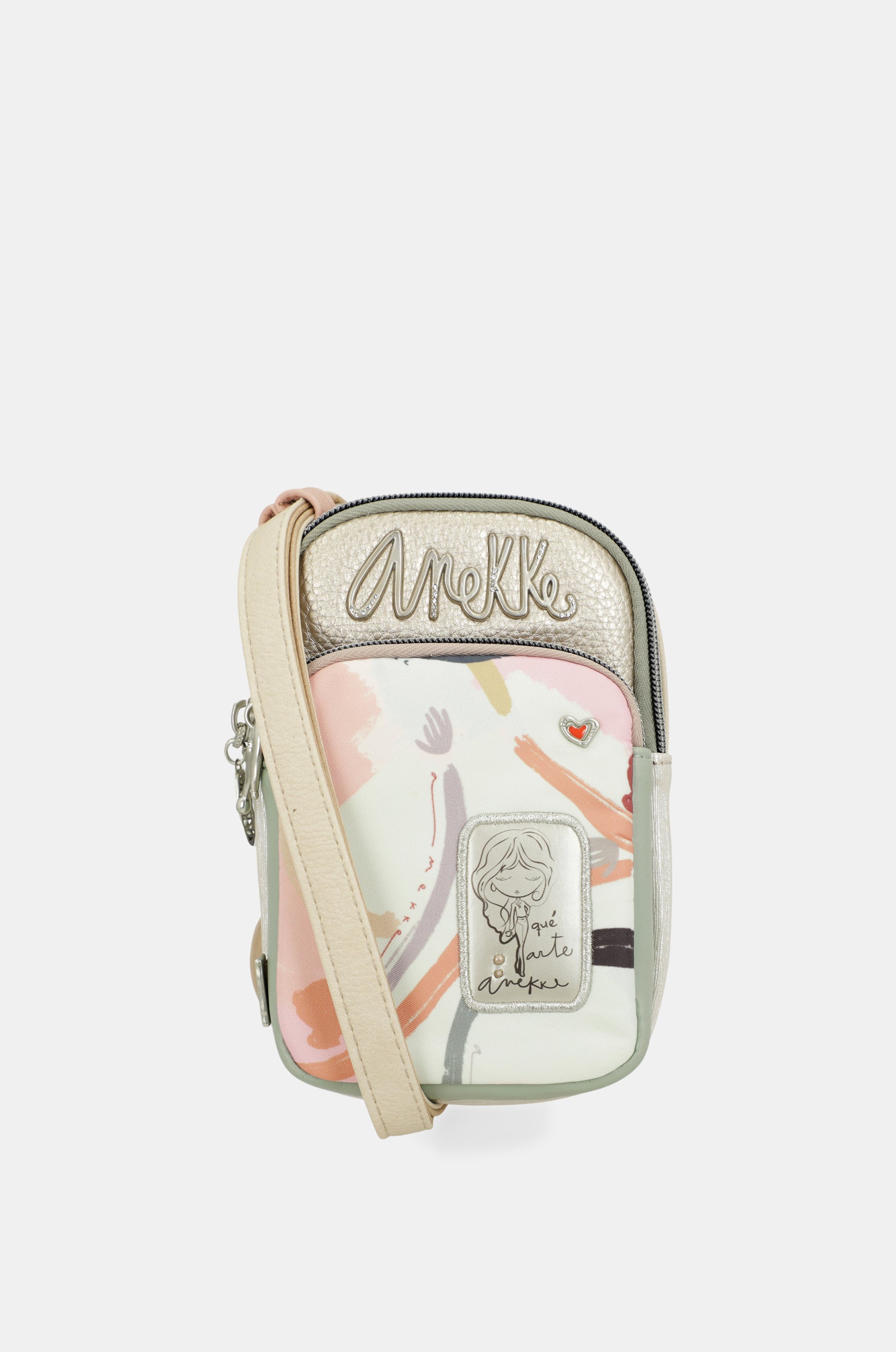 Mini borsa a tracolla Alma con tasca