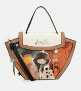 Borsa Alma con patta