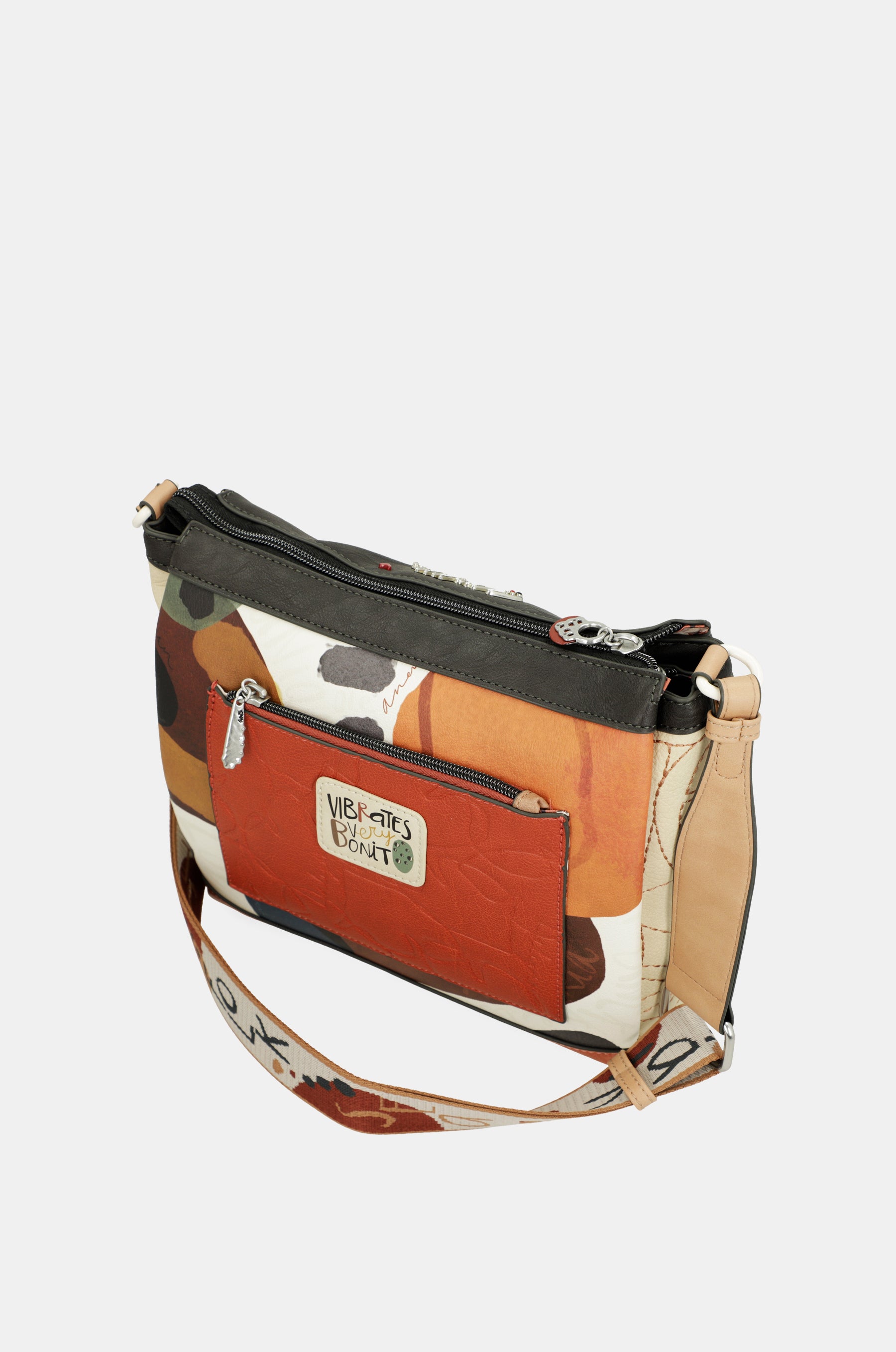 Borsa a tracolla Alma 3 scomparti