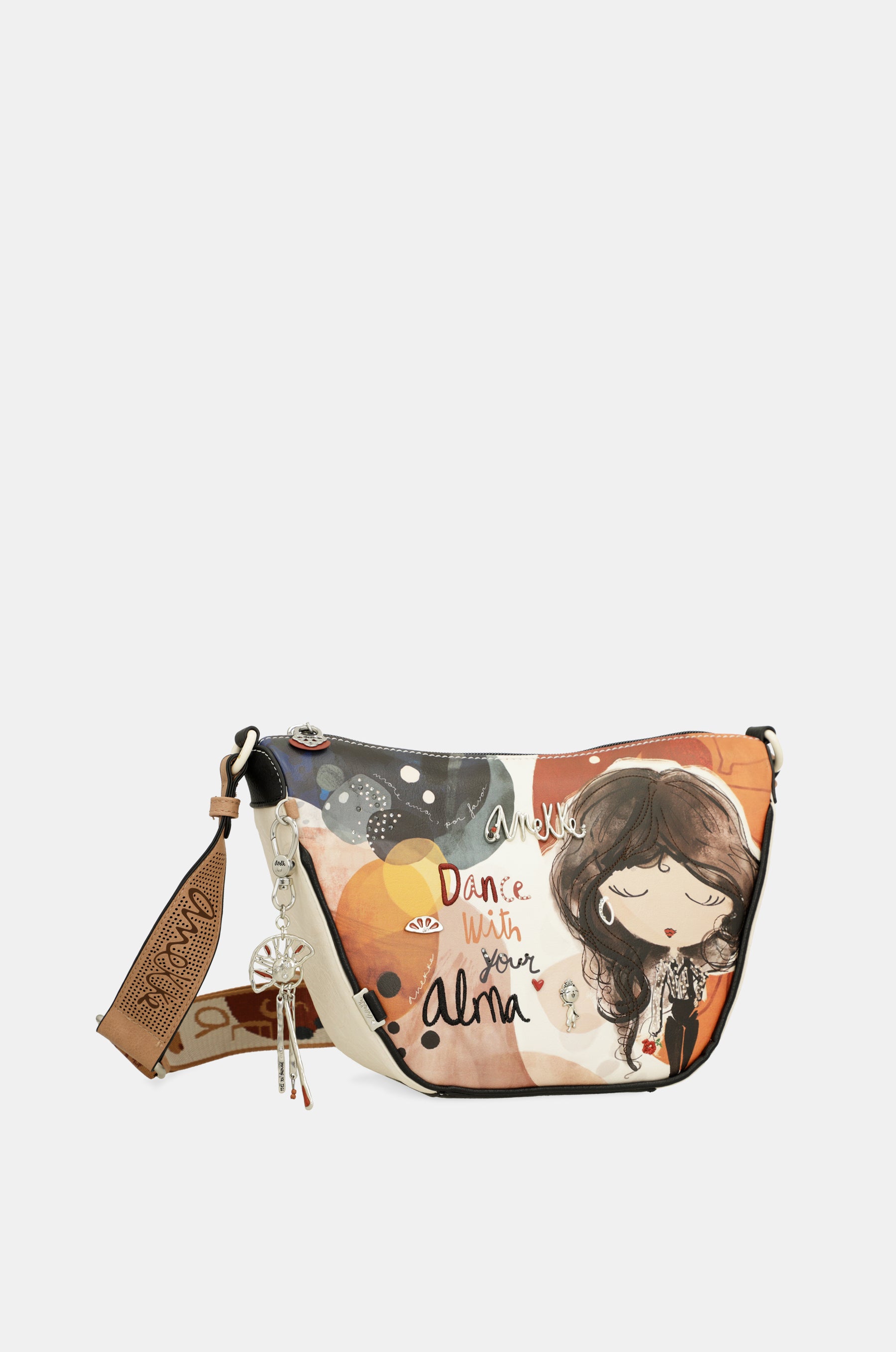 Borsa a tracolla ovale Alma