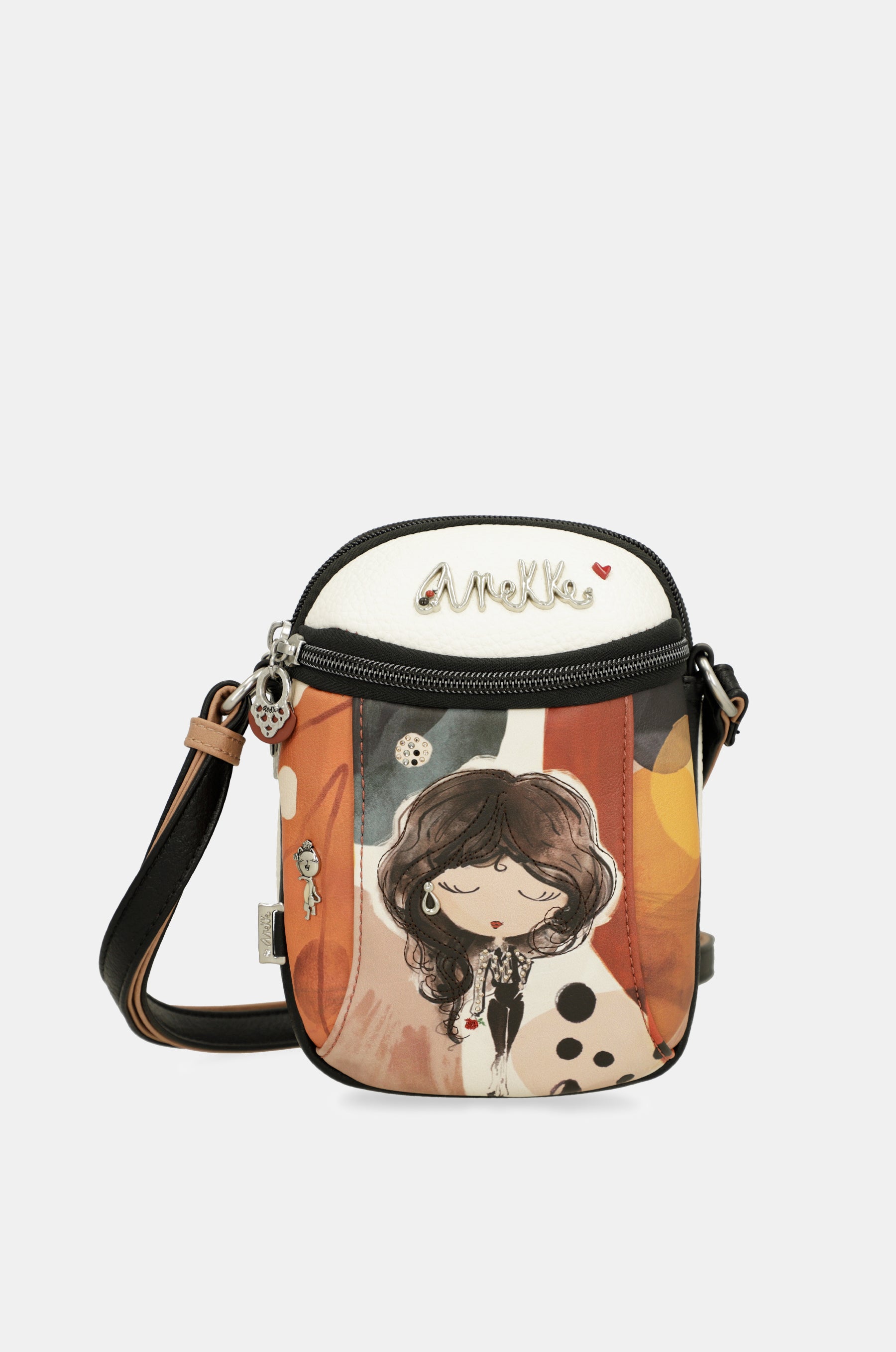 Borsa a tracolla ovale Alma mini