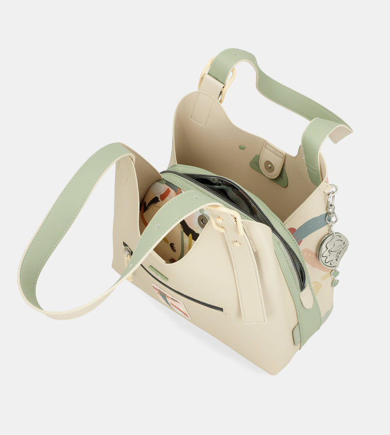 Borsa a tracolla Alma con 2 manici