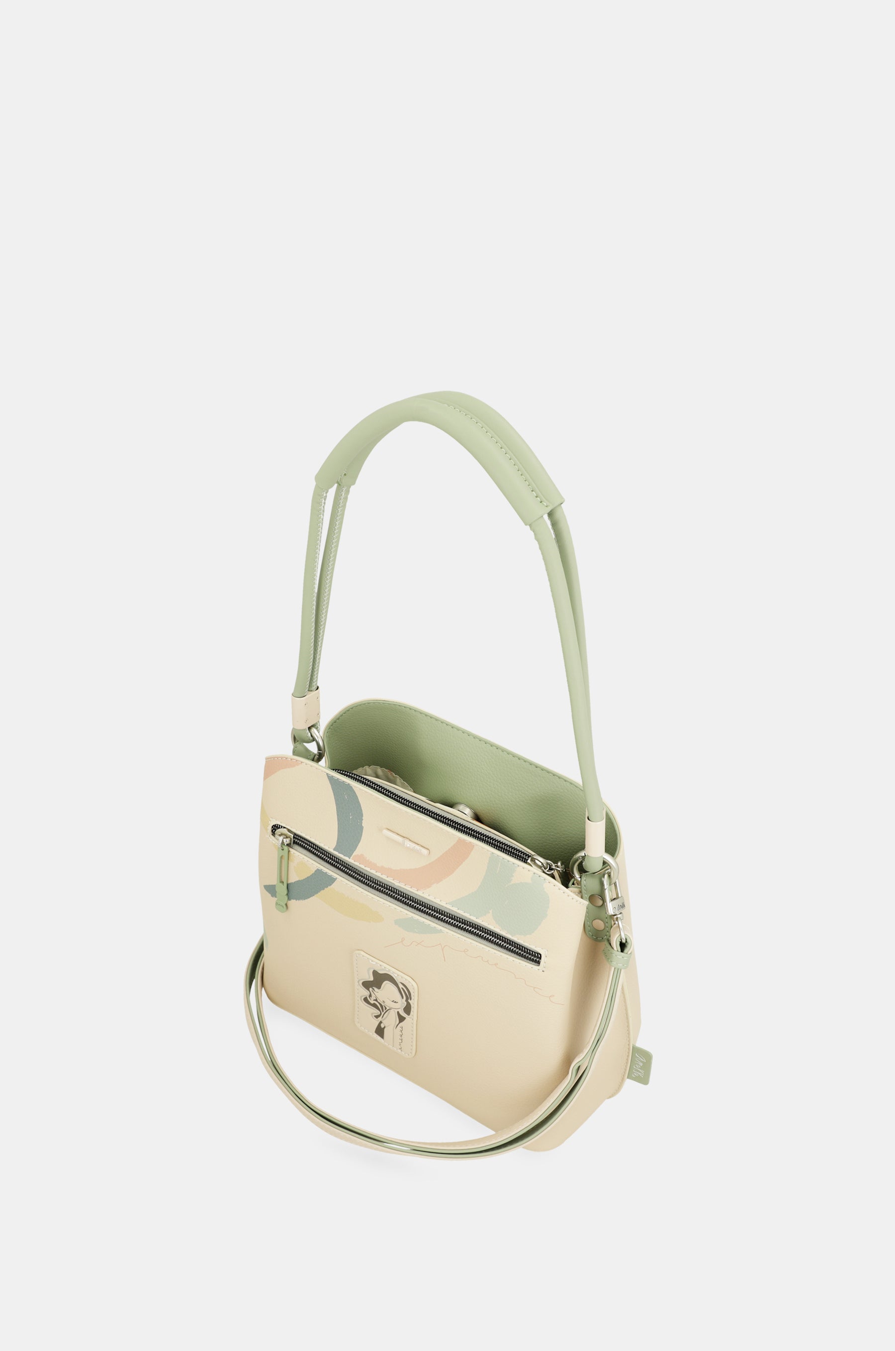 Borsa a tracolla Alma triplo scomparto
