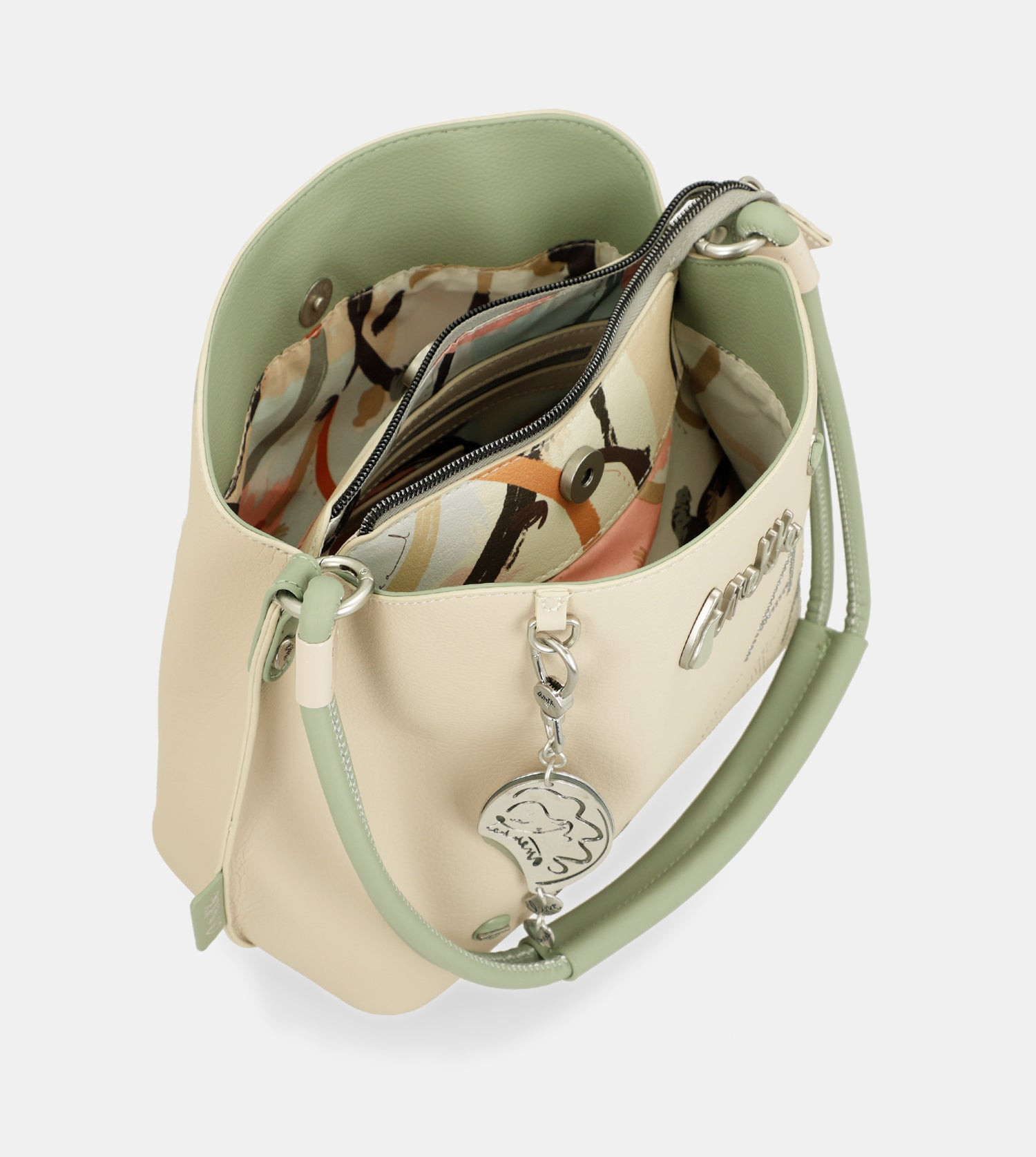 Borsa a tracolla Alma triplo scomparto