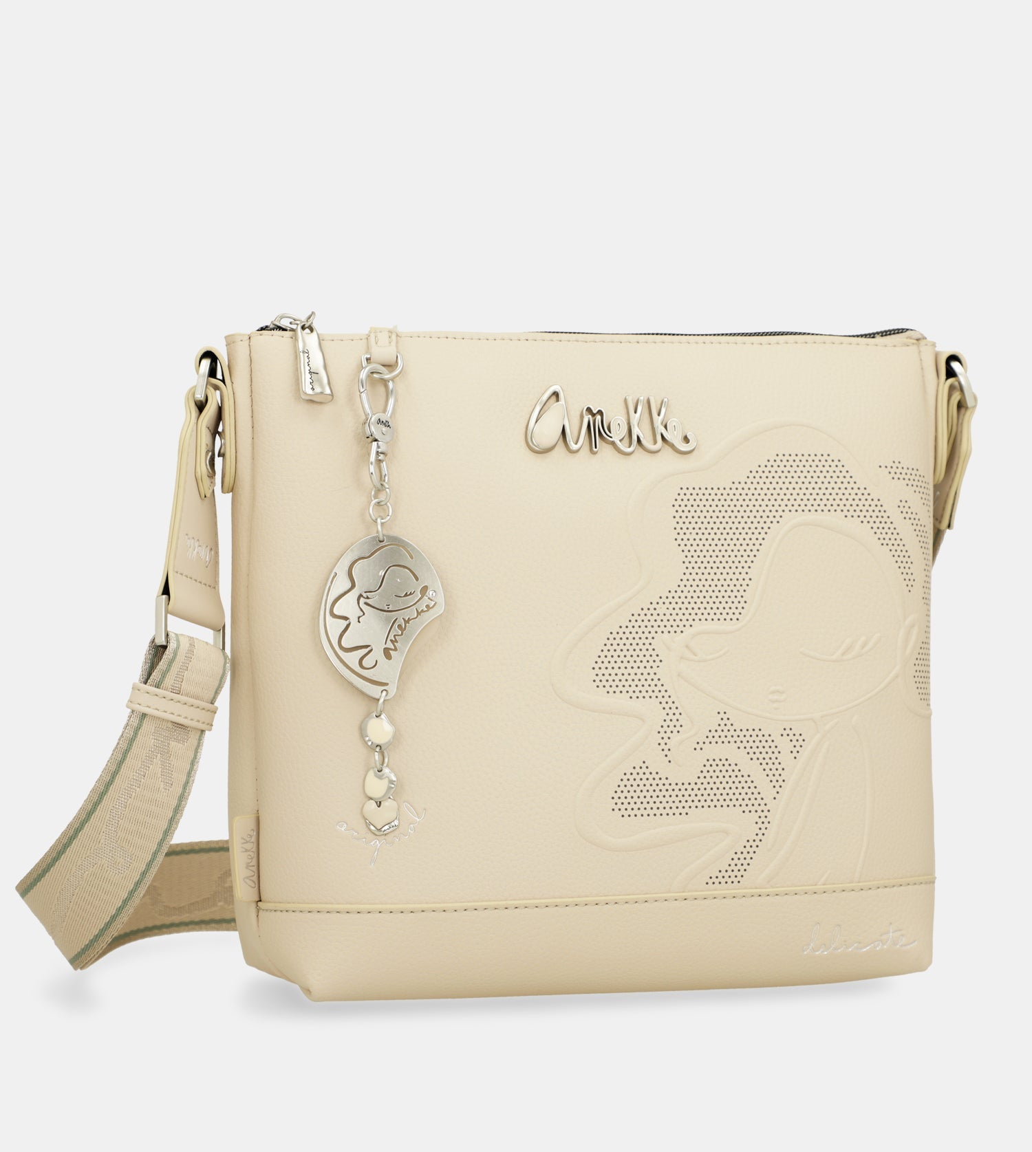 Borsa a tracolla Alma con tasca frontale