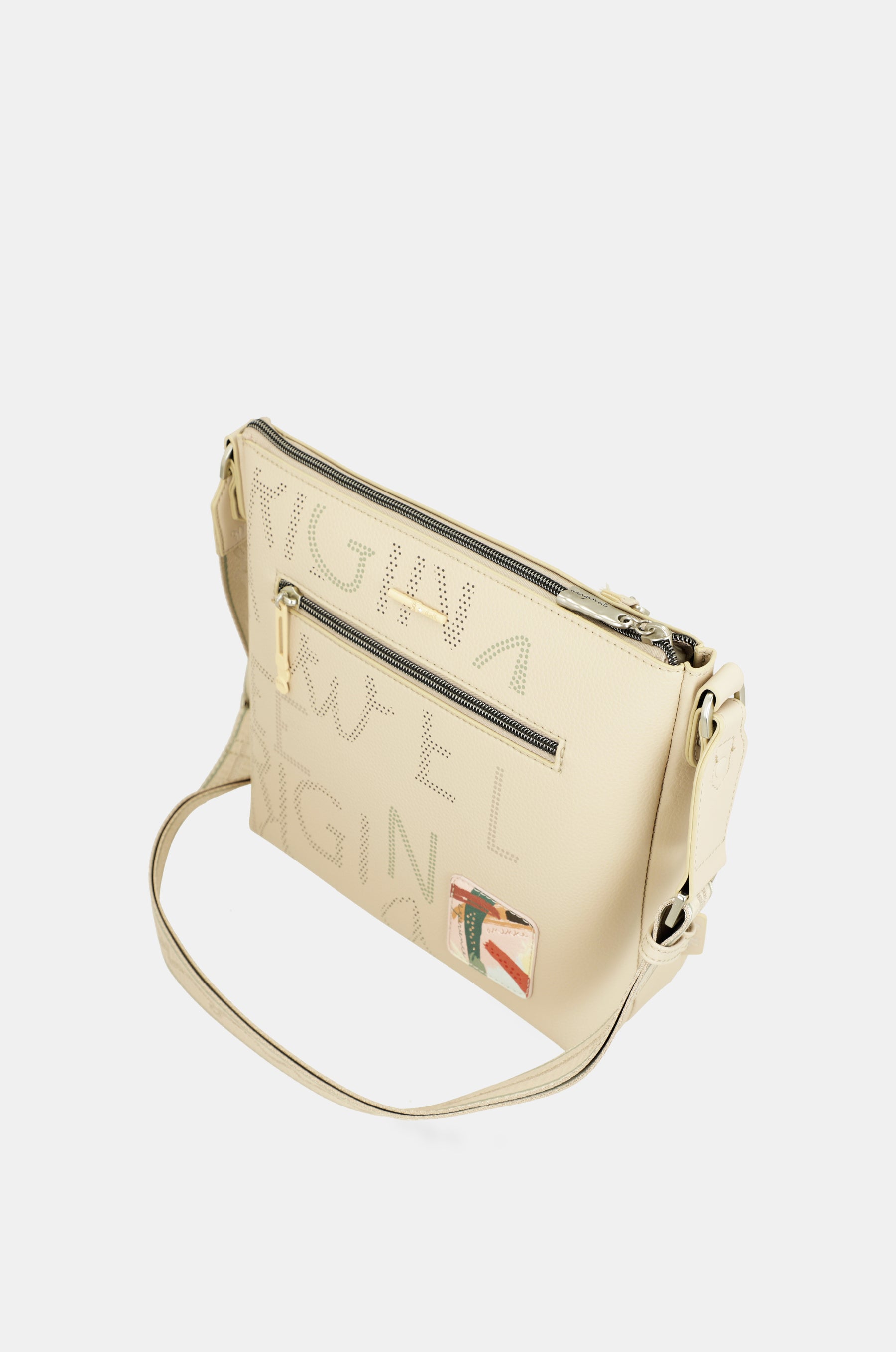 Borsa a tracolla Alma con tasca frontale