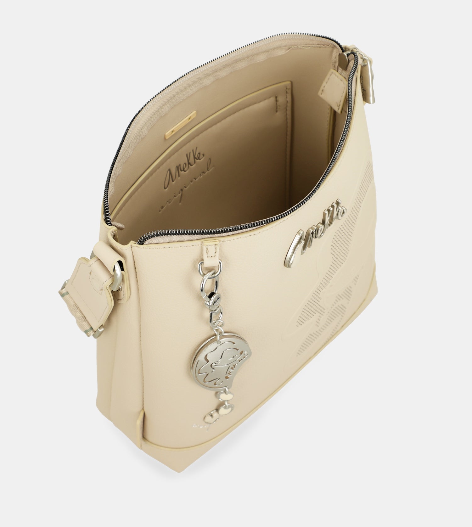 Borsa a tracolla Alma con tasca frontale