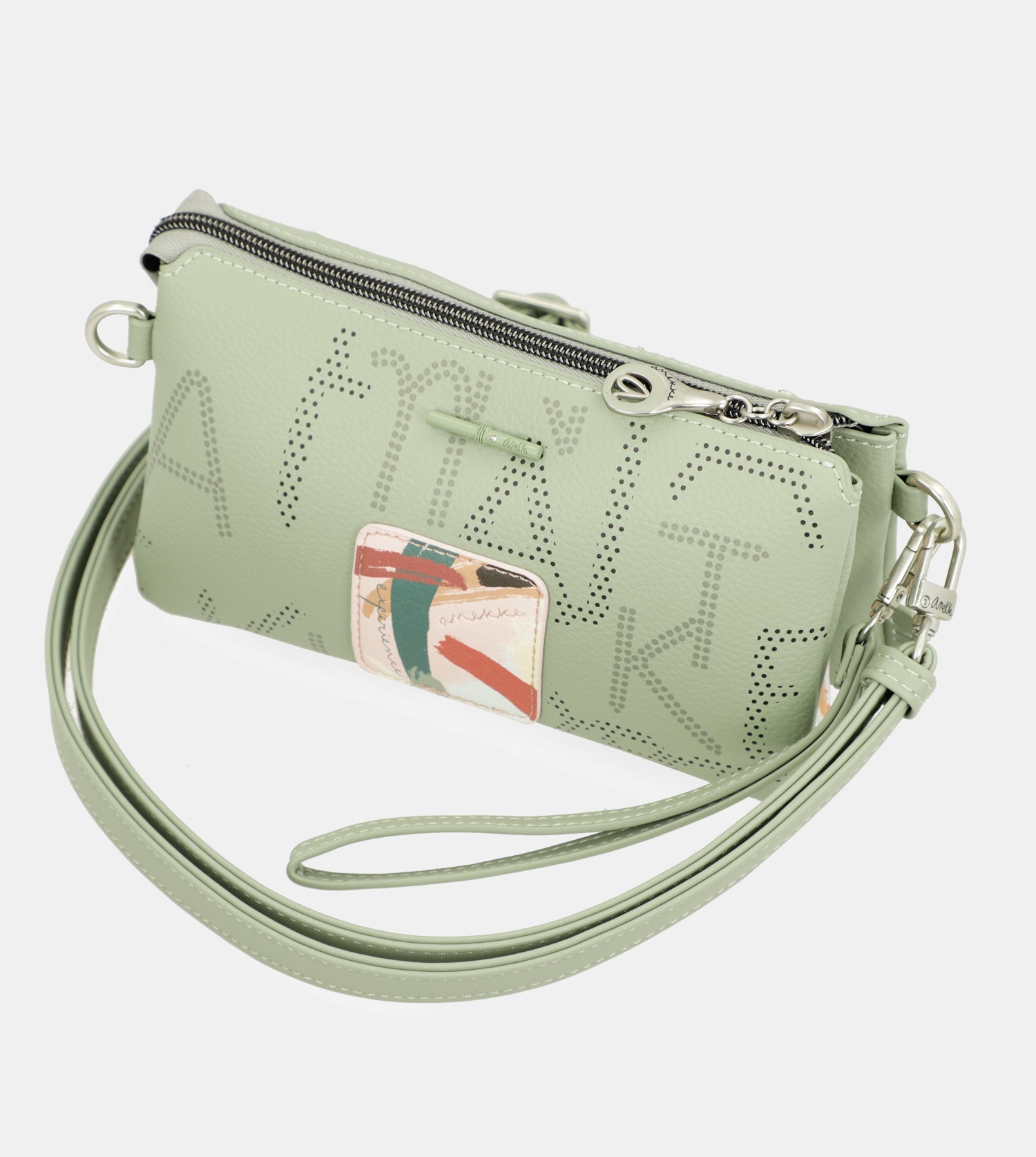 Borsa a tracolla Alma piccola a 3 scomparti