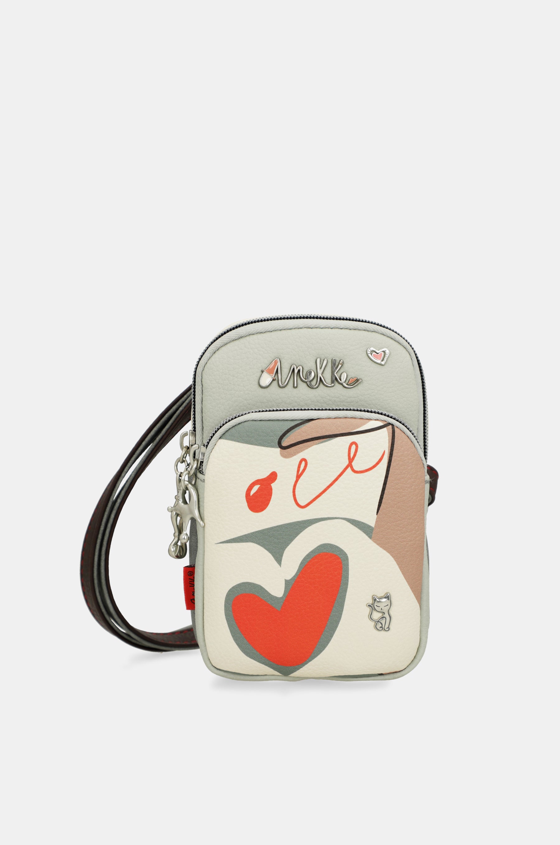 Mini borsa a tracolla Alma con tasca