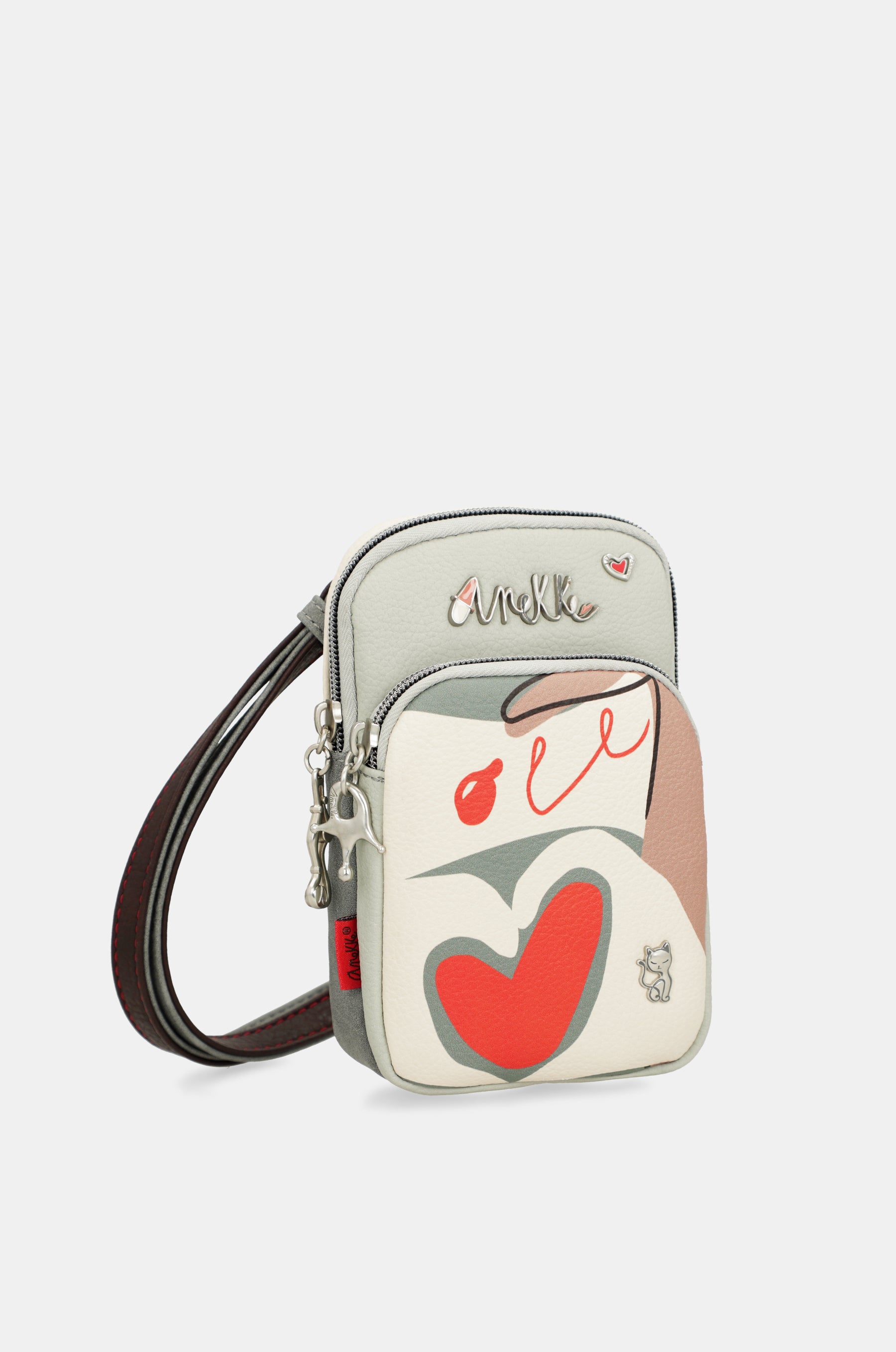 Mini borsa a tracolla Alma con tasca