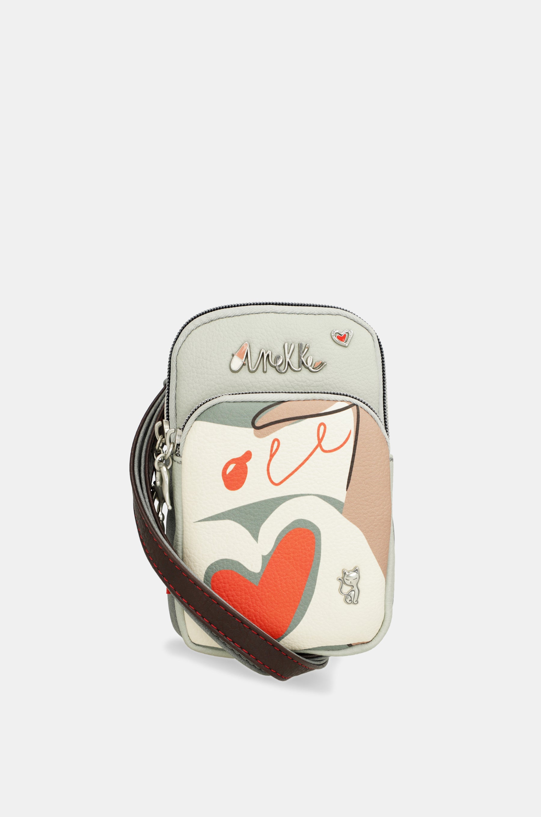 Mini borsa a tracolla Alma con tasca