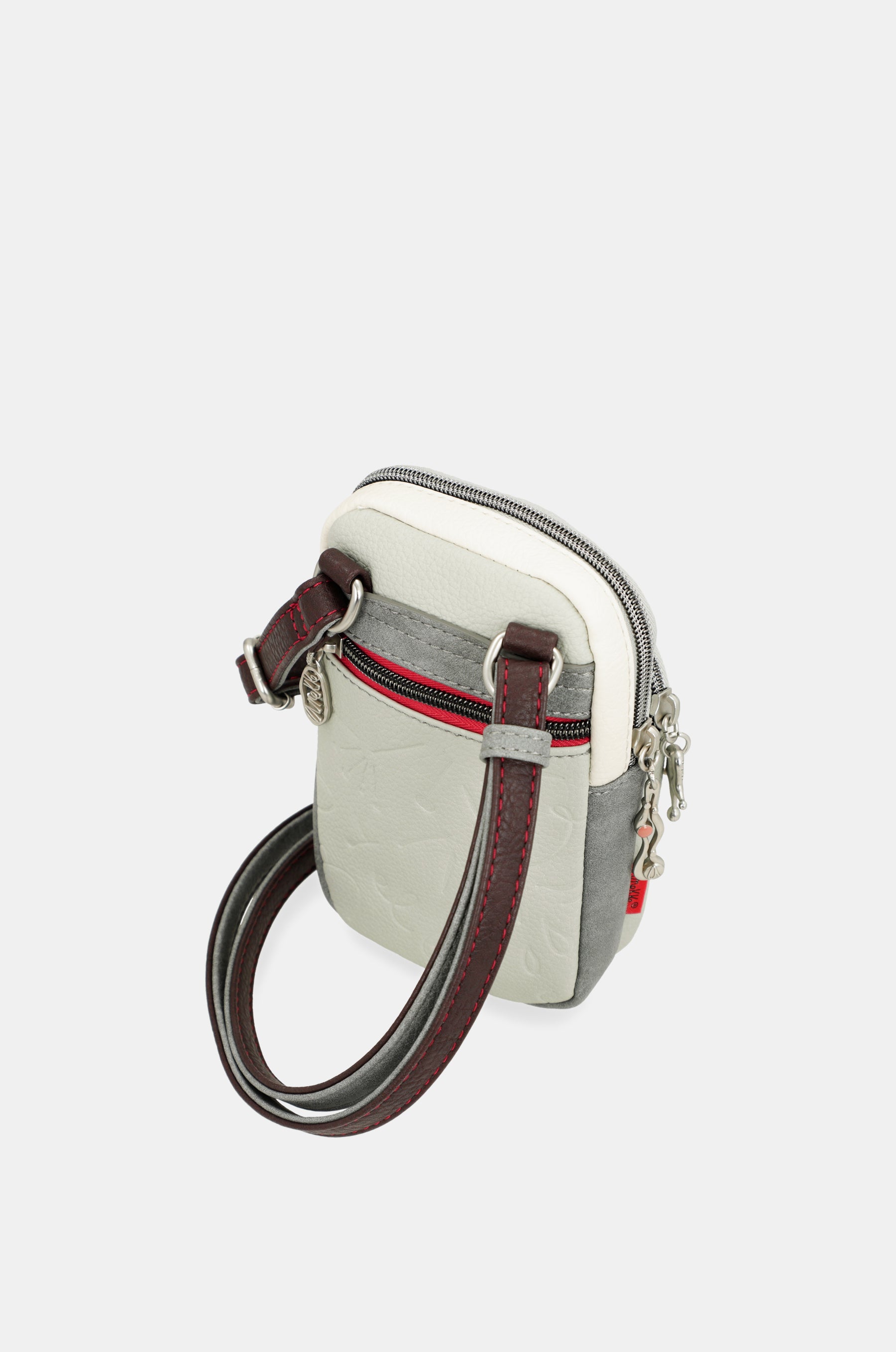 Mini borsa a tracolla Alma con tasca