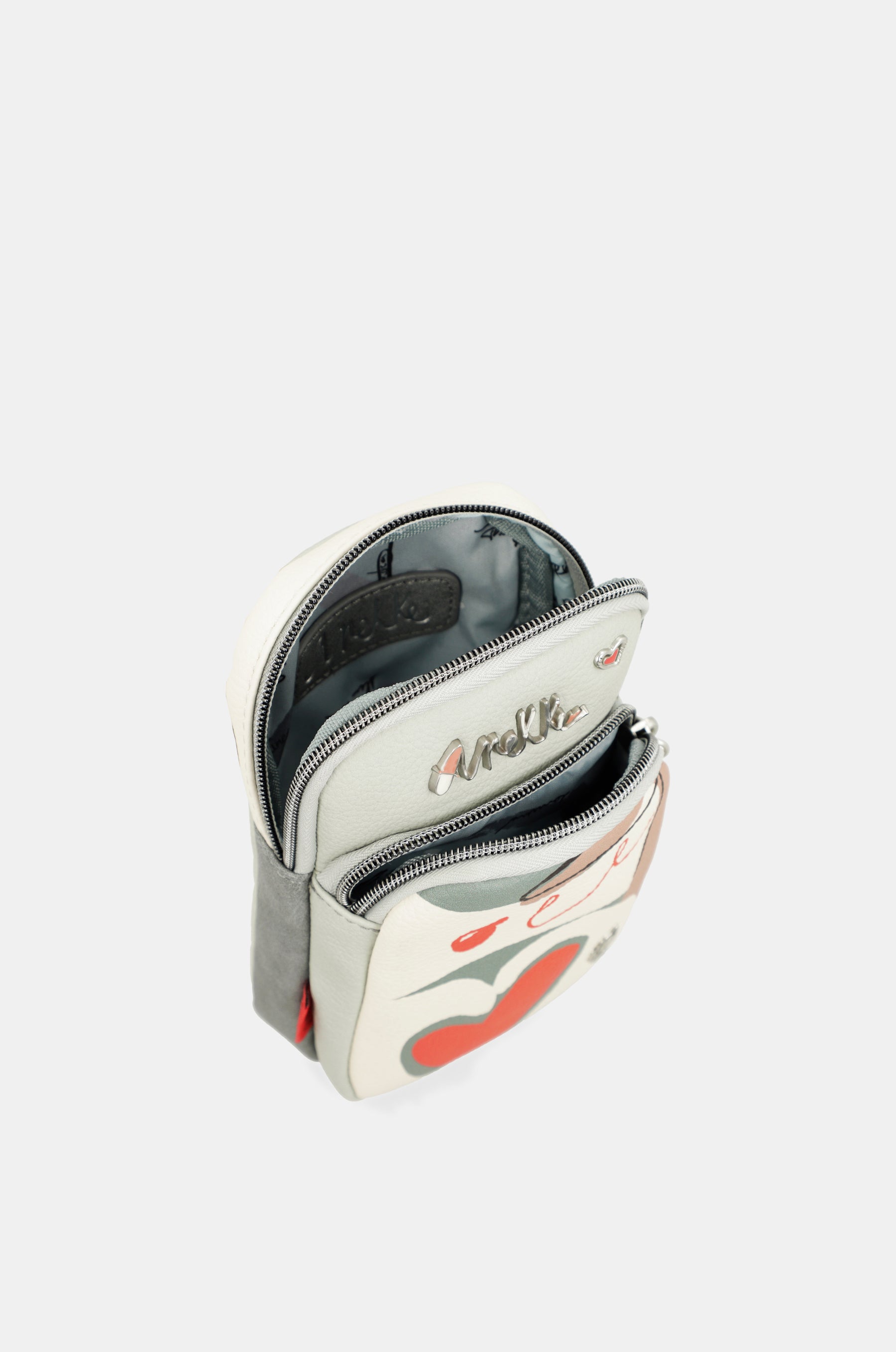 Mini borsa a tracolla Alma con tasca