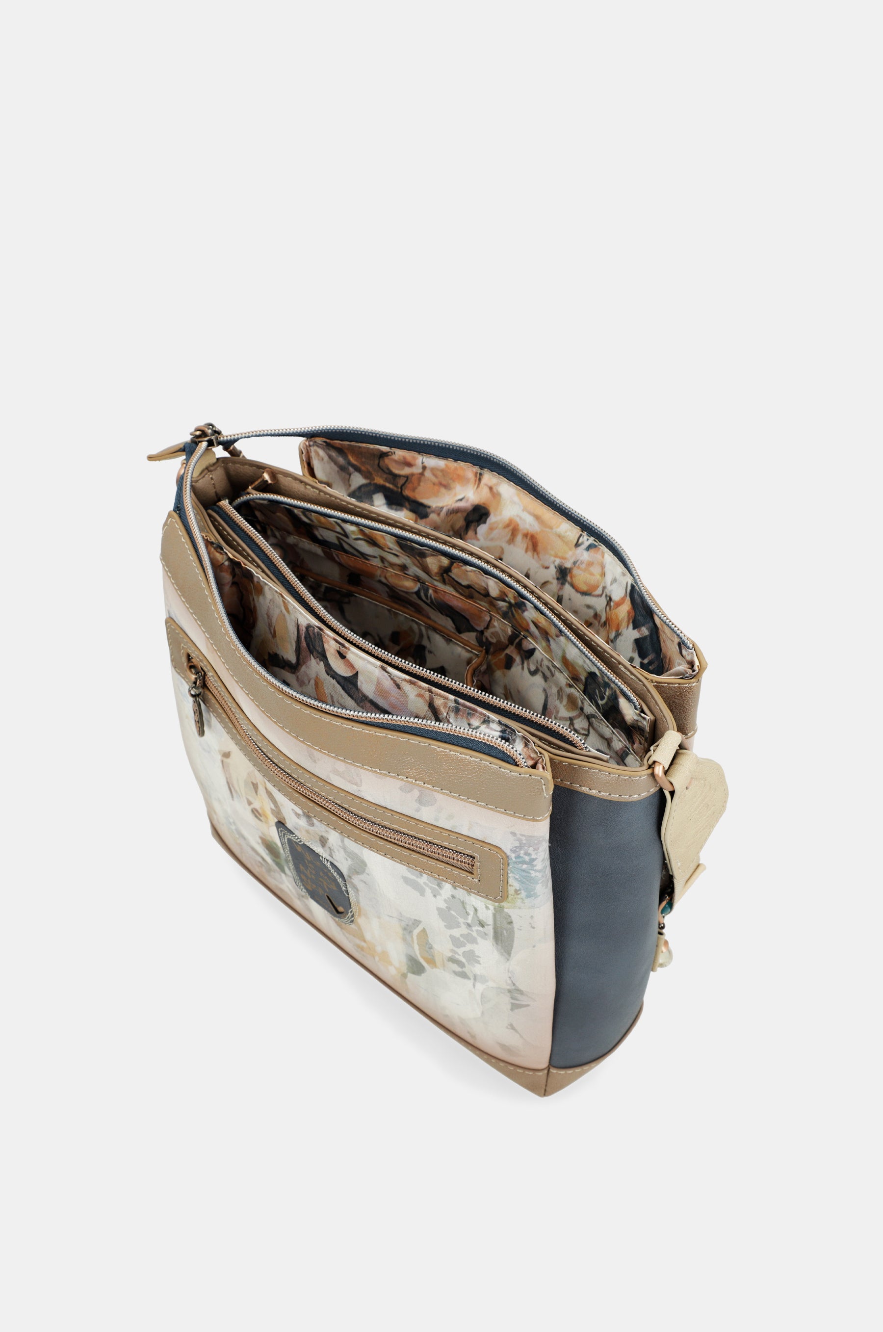 Borsa a tracolla Memories a 3 scomparti