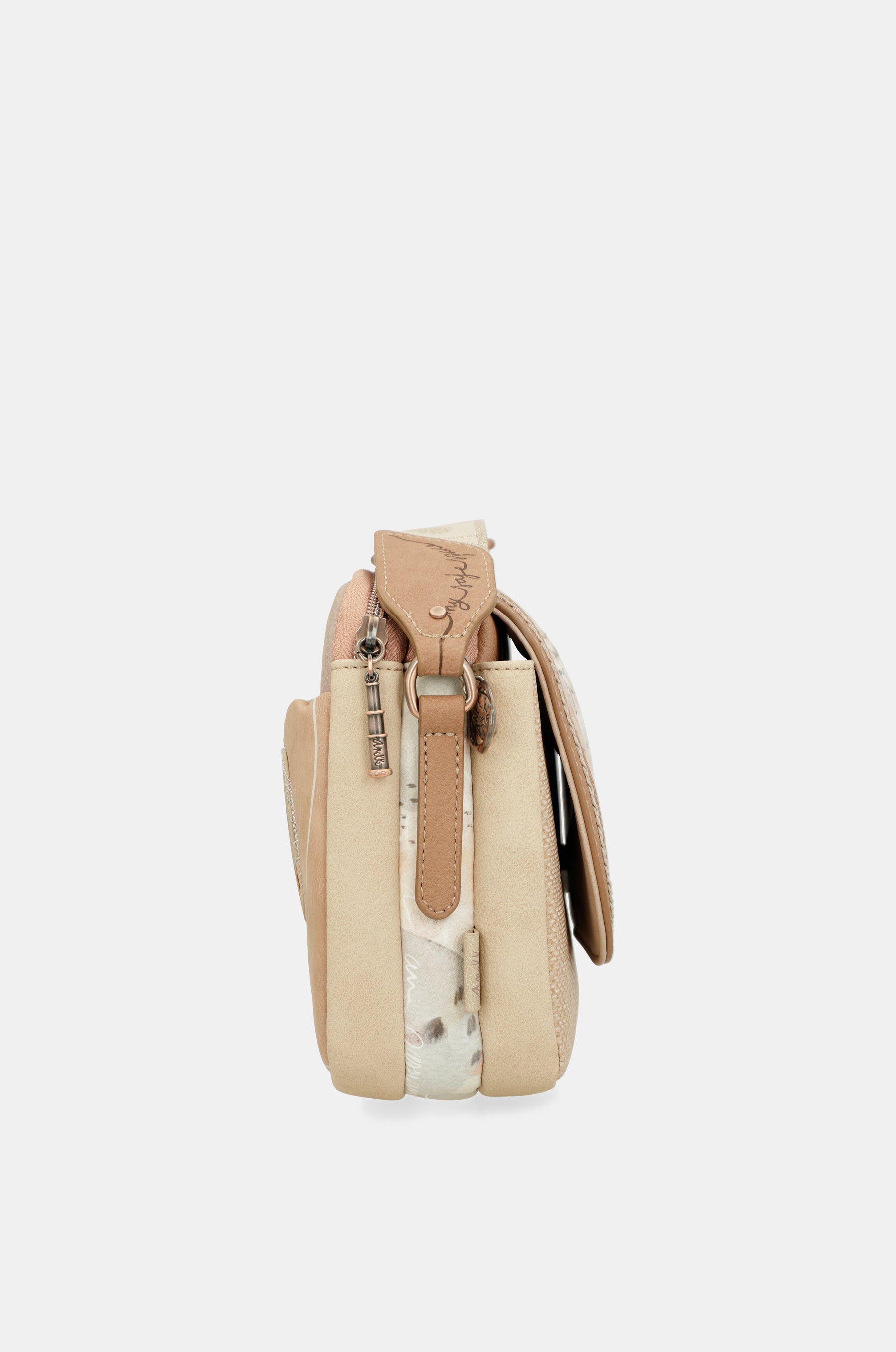 Borsa a tracolla Memories con patta ovale