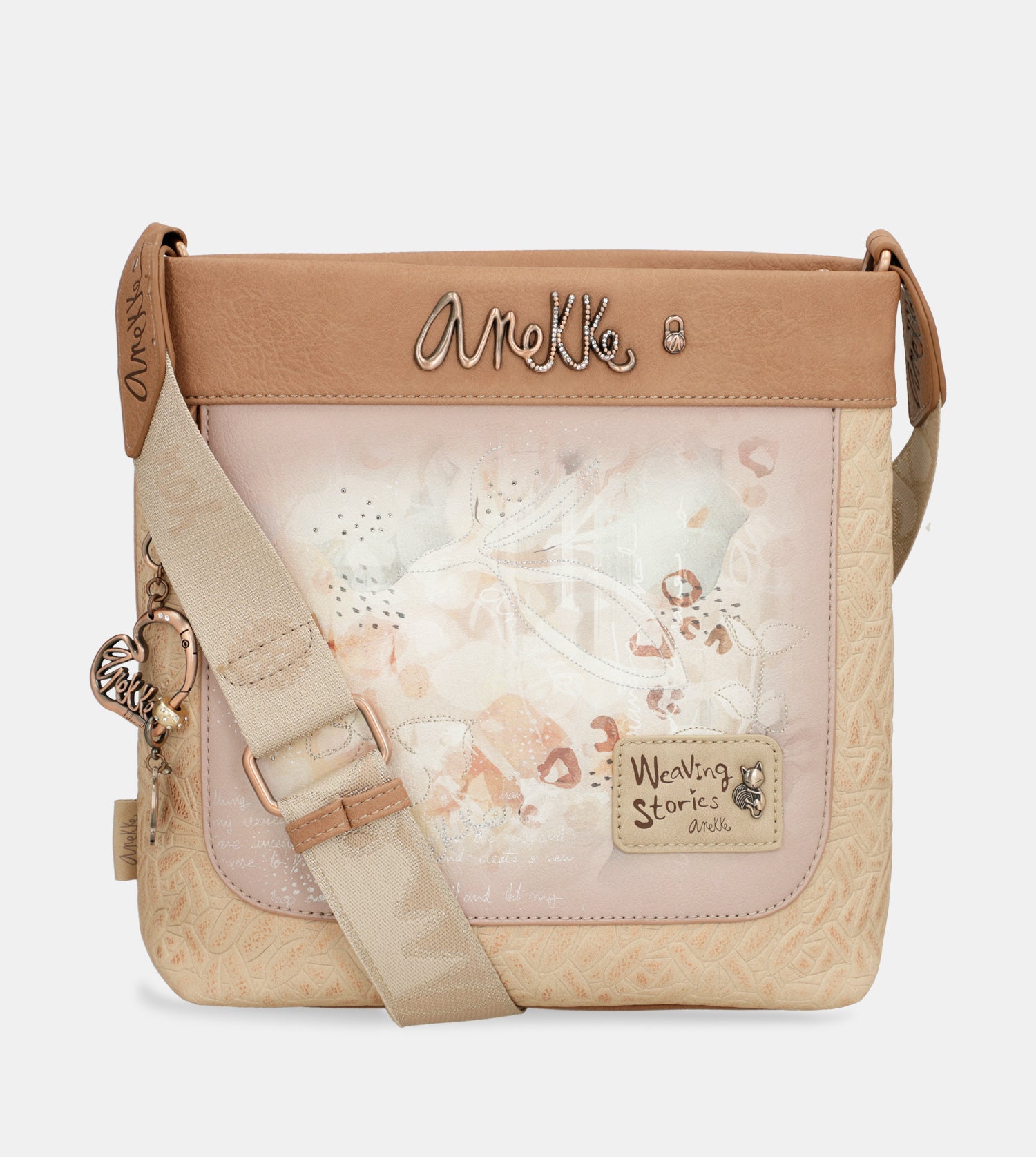 Borsa a tracolla quadrata Memories