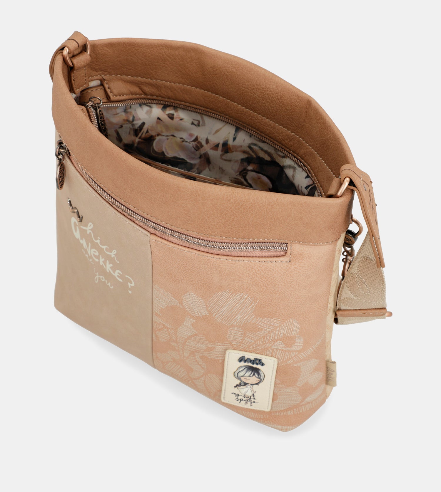 Borsa a tracolla quadrata Memories