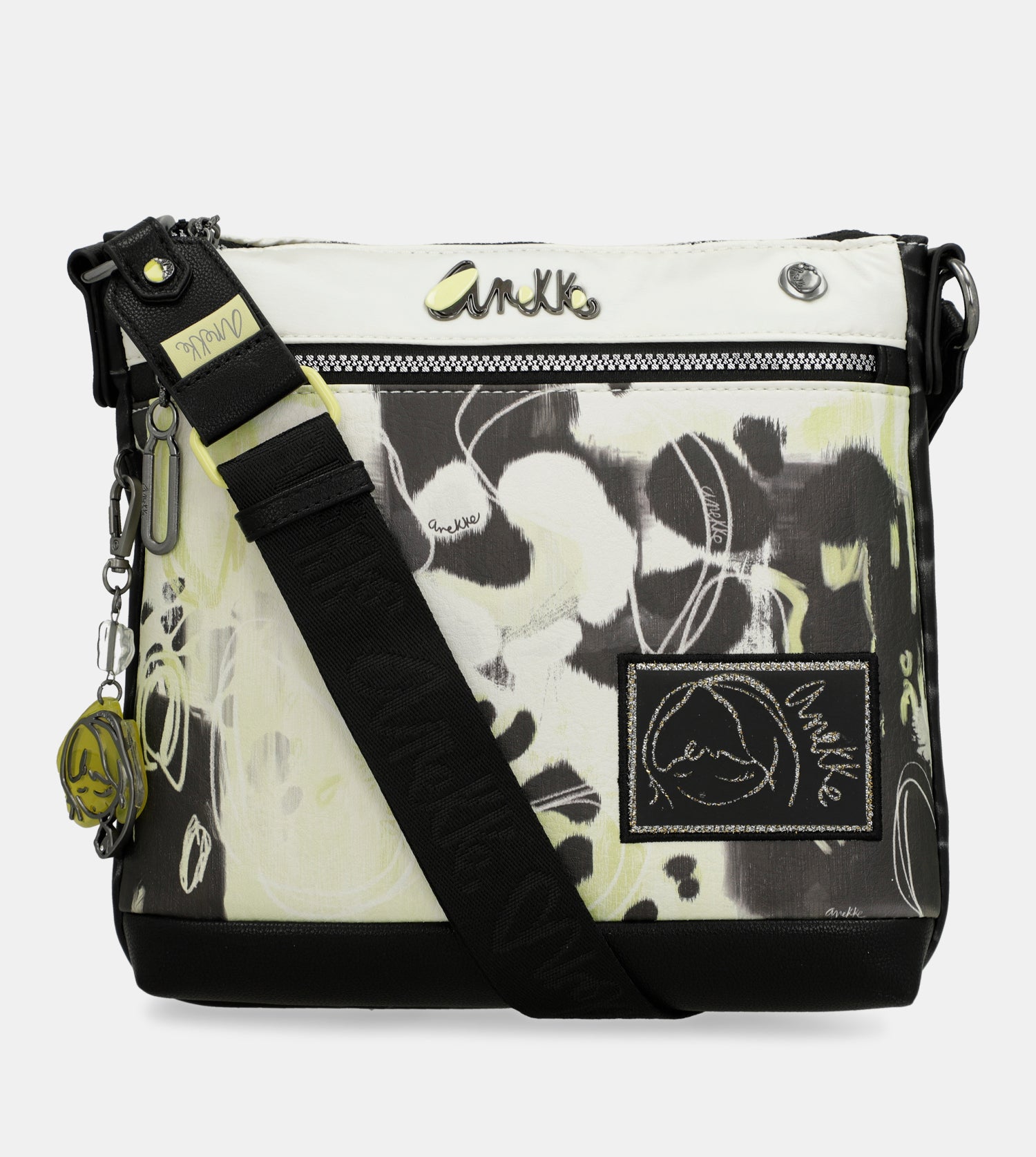 Borsa a tracolla Nature Towanda con tasca frontale